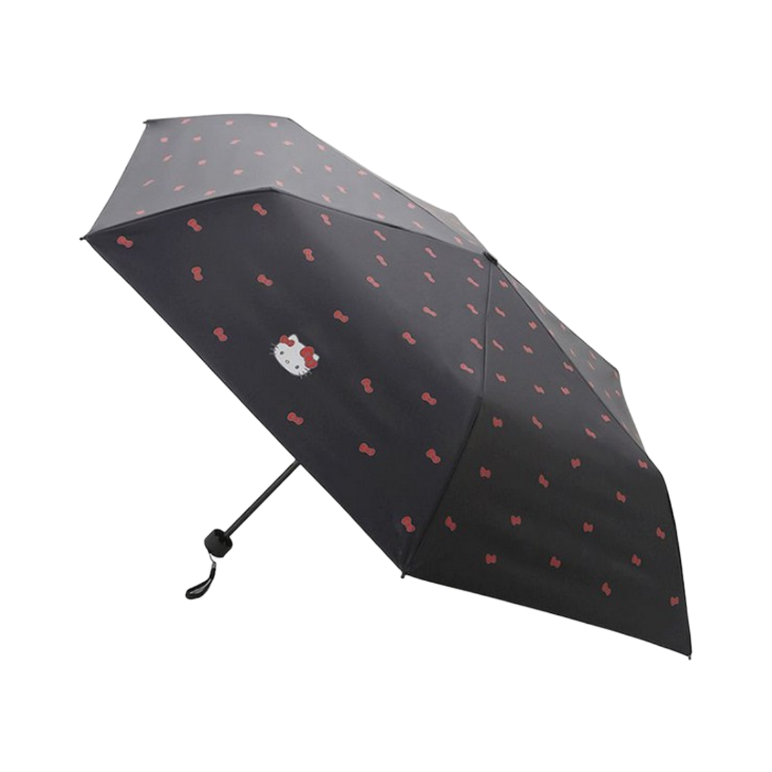 75WGG263481-009 Sanrio x Protect U Hello Kitty Foldable Sun Umbrella Black