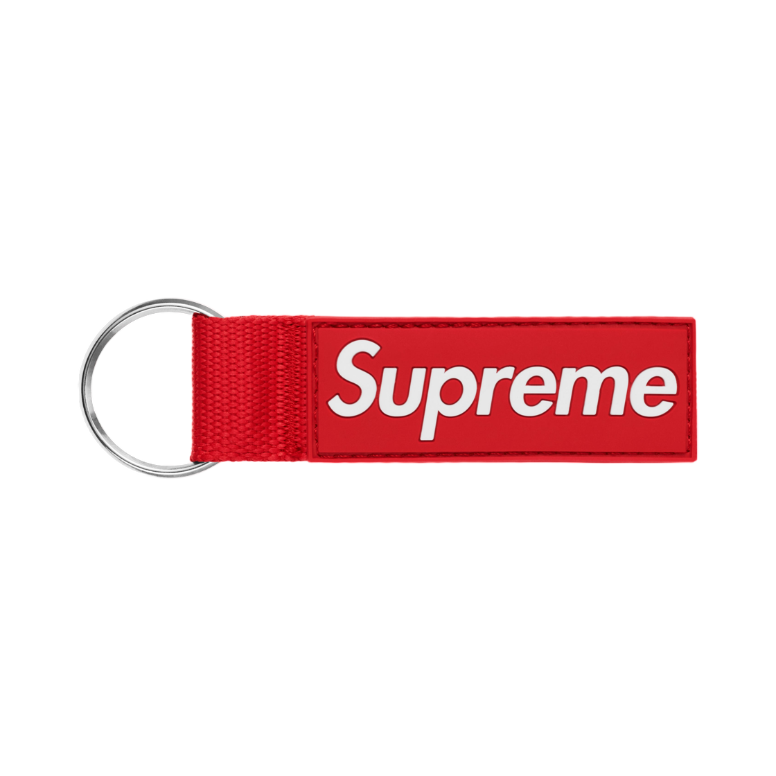 슈프림 웨빙 키체인 레드 - 26SS(Supreme Webbing Keychain Red - 26SS)