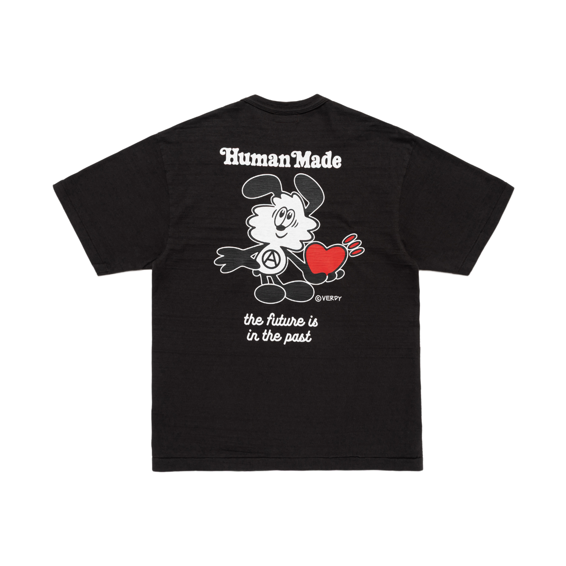 휴먼 메이드 x 베르디 x 롯데 뮤지엄 그래픽 티셔츠 블랙(Human Made x Verdy x Lotte Museum Graphic T-Shirt Black)