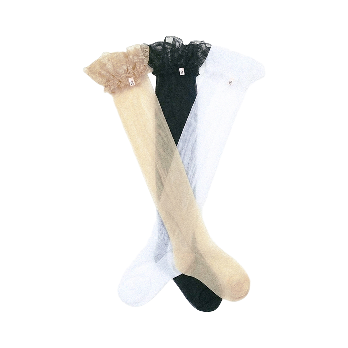 레이즈미야 [3PACK] 미야 썸머 레이스 삭스(REISE MIYA [3 PACK] Miya Summer Lace Socks)
