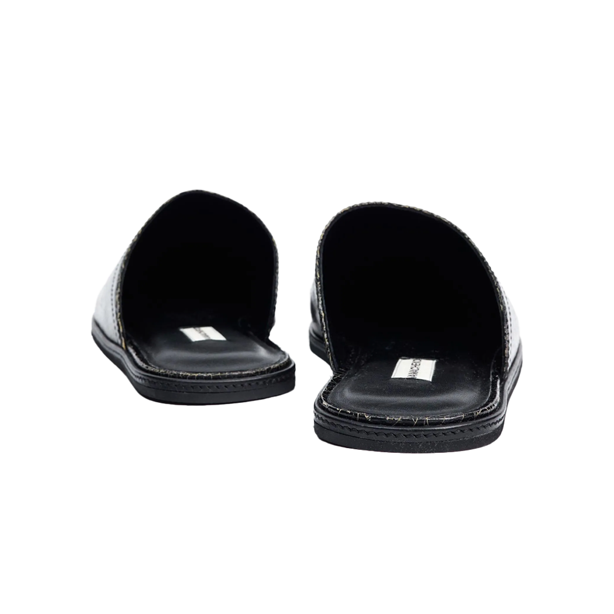 나마체코 알뇬 슬리퍼 마르모 블랙 - 26FW(Namacheko Alnon Slippers Marmo Black - 26FW) - 3