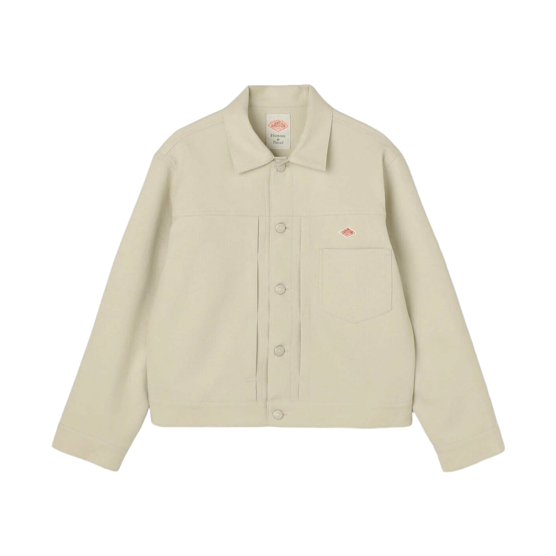 (W) 단톤 셔츠 블루종 그레이지((W) Danton Shirt Blouson Greige)