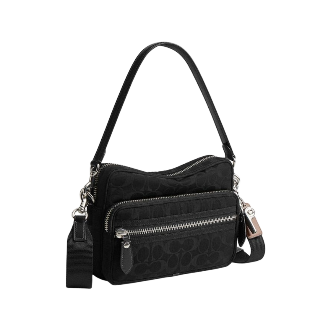 코치 다코타 크로스바디백 시그니쳐 나일론 블랙(Coach Dakota Crossbody Bag in Signature Nylon Black) - 2
