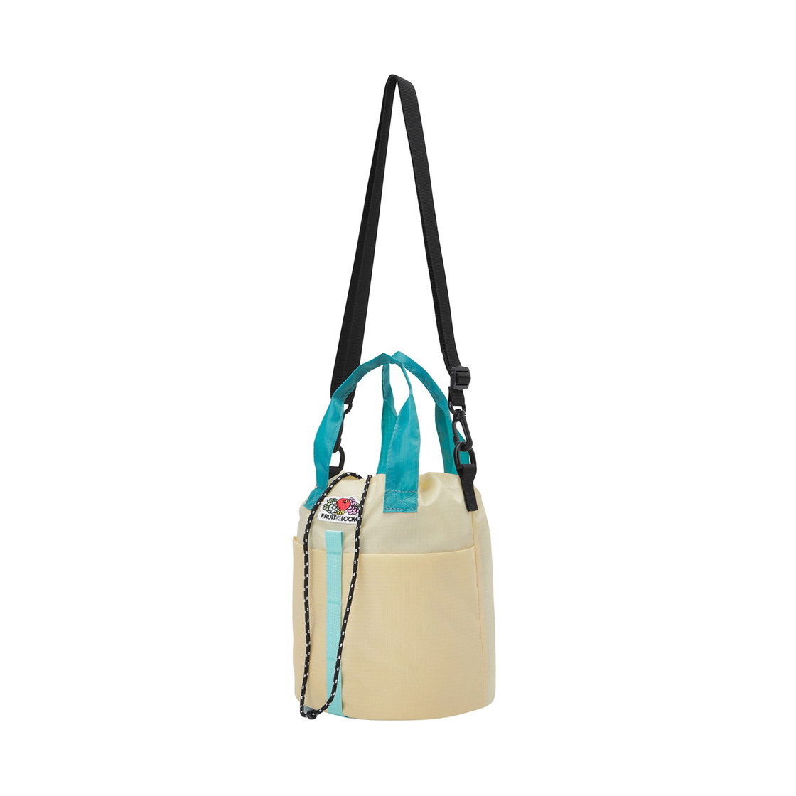프룻오브더룸 프루티 보냉 토트 복조리백 옐로우(fruitoftheloom Fruity Cooler Tote Drawstring Bag YELLO) - 2