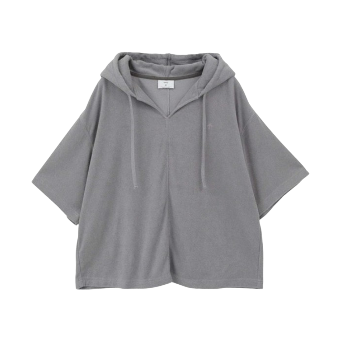 A2861UTS412 Converse Tokyo Pile Hoodie T-Shirt Gray