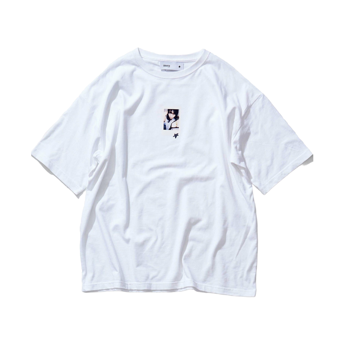 컨버스 도쿄 x 요네하라 야스마사 x 니토리 사야카 인스택스 프린트 티셔츠 화이트(Converse Tokyo x Yasumasa Yonehara x Sayaka Nitori Instax Print T-Shirt White) - 1