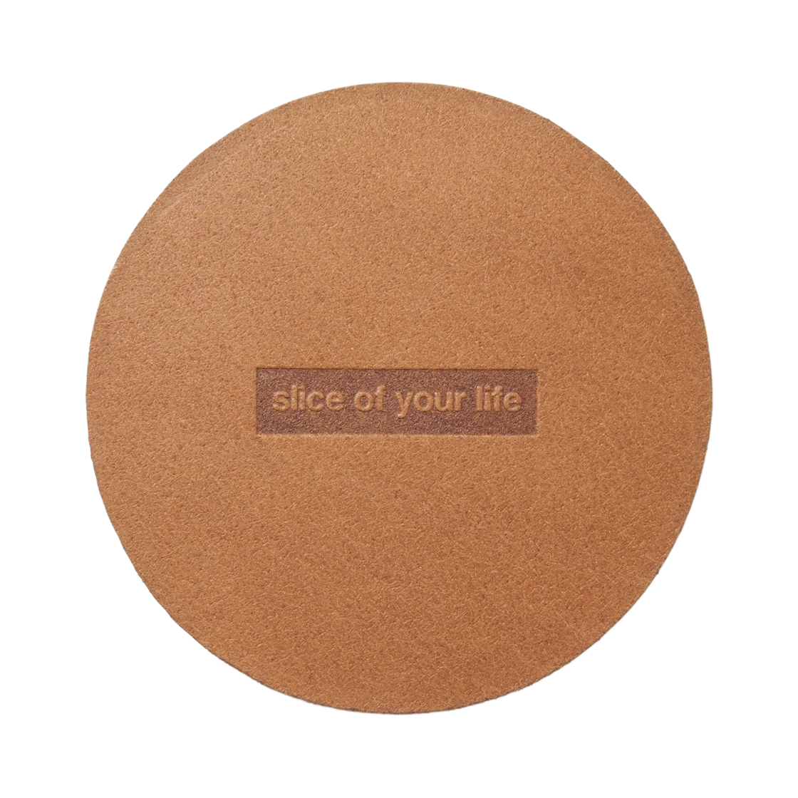 디스이즈네버댓 x 피자 슬라이스 레더 코스터 세트 탄 (2개입)(thisisneverthat x Pizza Slice Leather Coaster Set Tan (2 Pack)) - 2