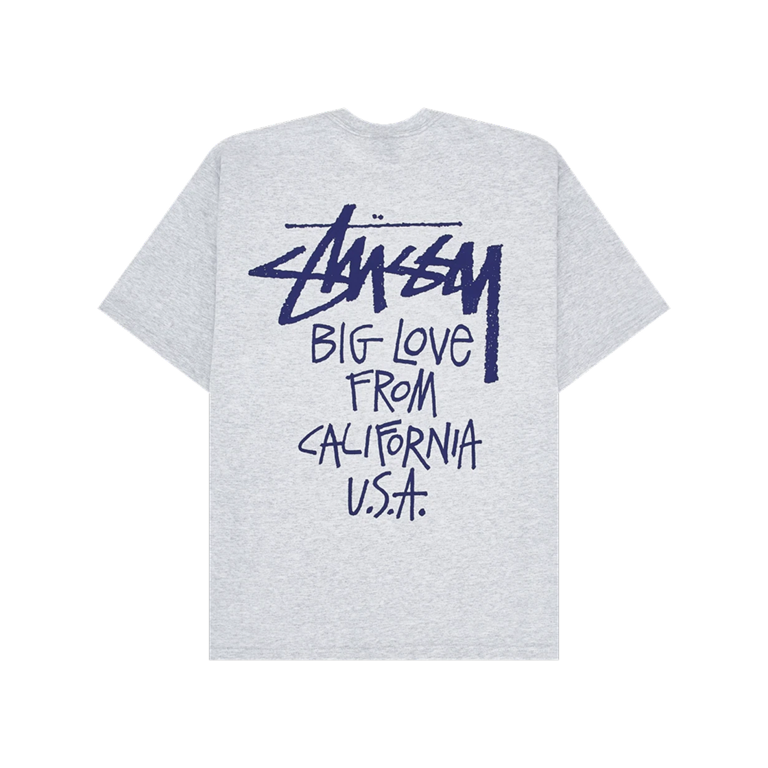 스투시 빅 러브 티셔츠 애쉬 헤더(Stussy Big Love T-Shirt Ash Heather) - 1