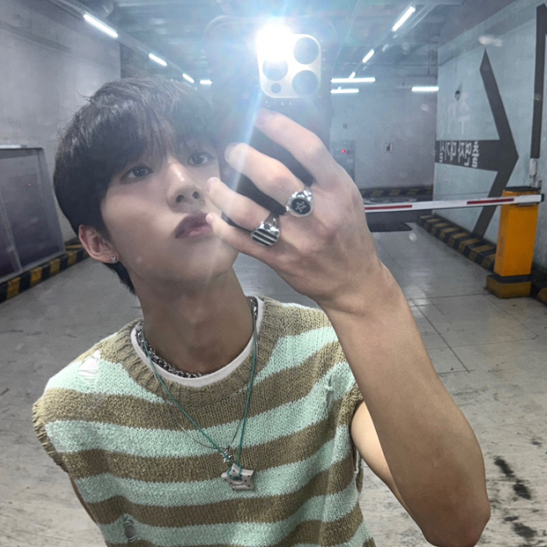 Nonenon Stripe Ring, Nonenon Star Oval Ring 착용 스타일