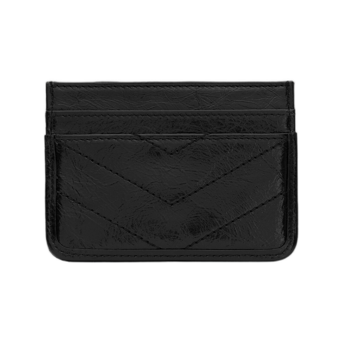 생로랑 니키 카드 케이스 빈티지 레더 블랙(Saint Laurent Niki Card Case in Vintage Leather Black) - 2