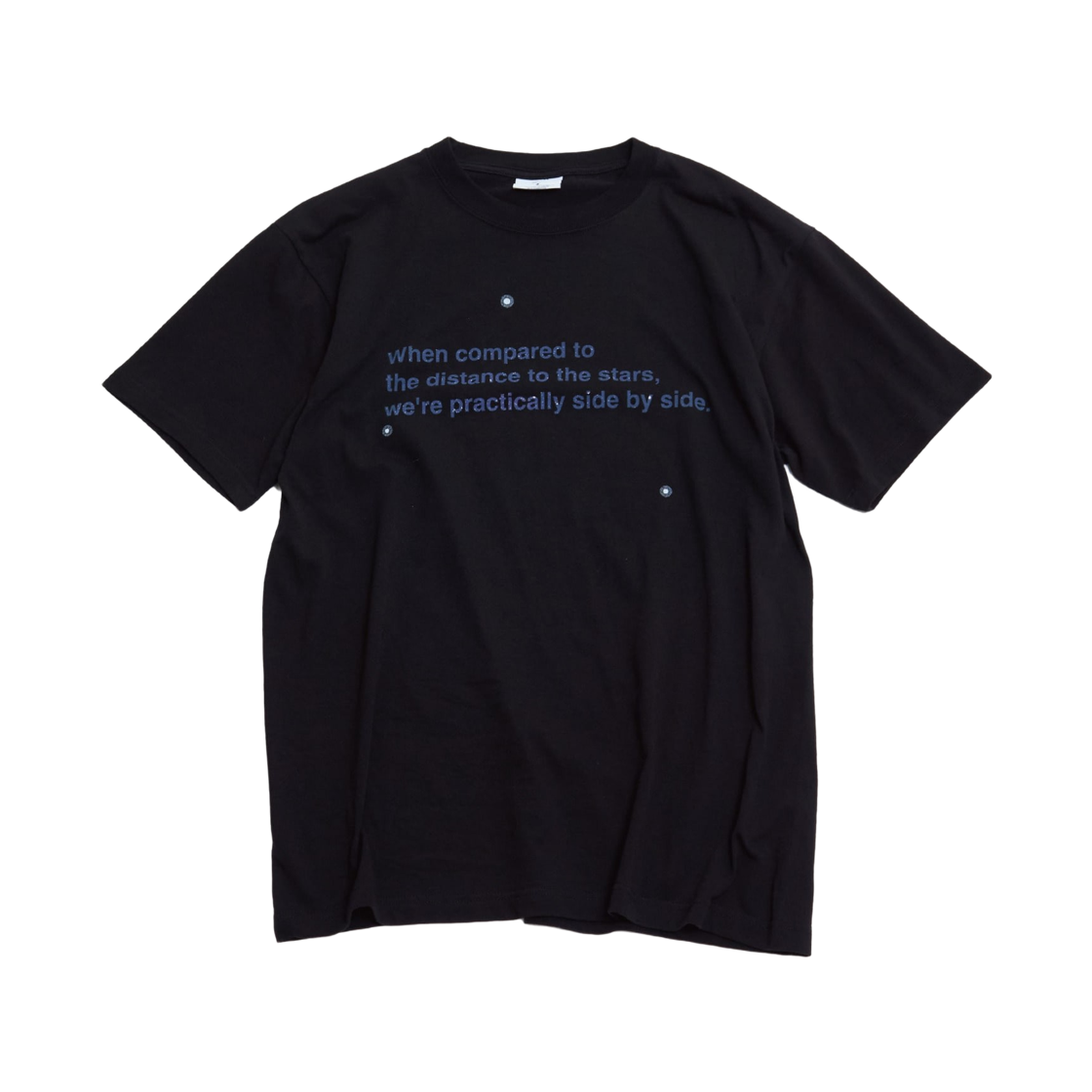컨버스 도쿄 x 이 여름의 별을 바라보다 트라이앵글 티셔츠 블랙(Converse Tokyo x Catching The Stars of This Summer The Summer Triangle T-Shirt Black)