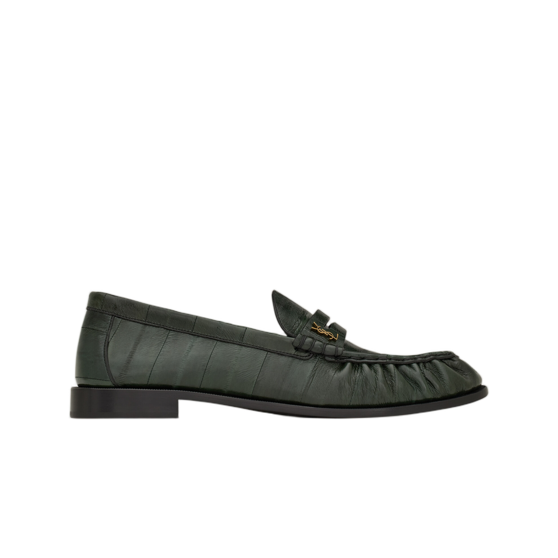 생로랑 르 로퍼 서플 일 잉글리쉬 그린(Saint Laurent Le Loafer Supple in Eel English Green) - 1