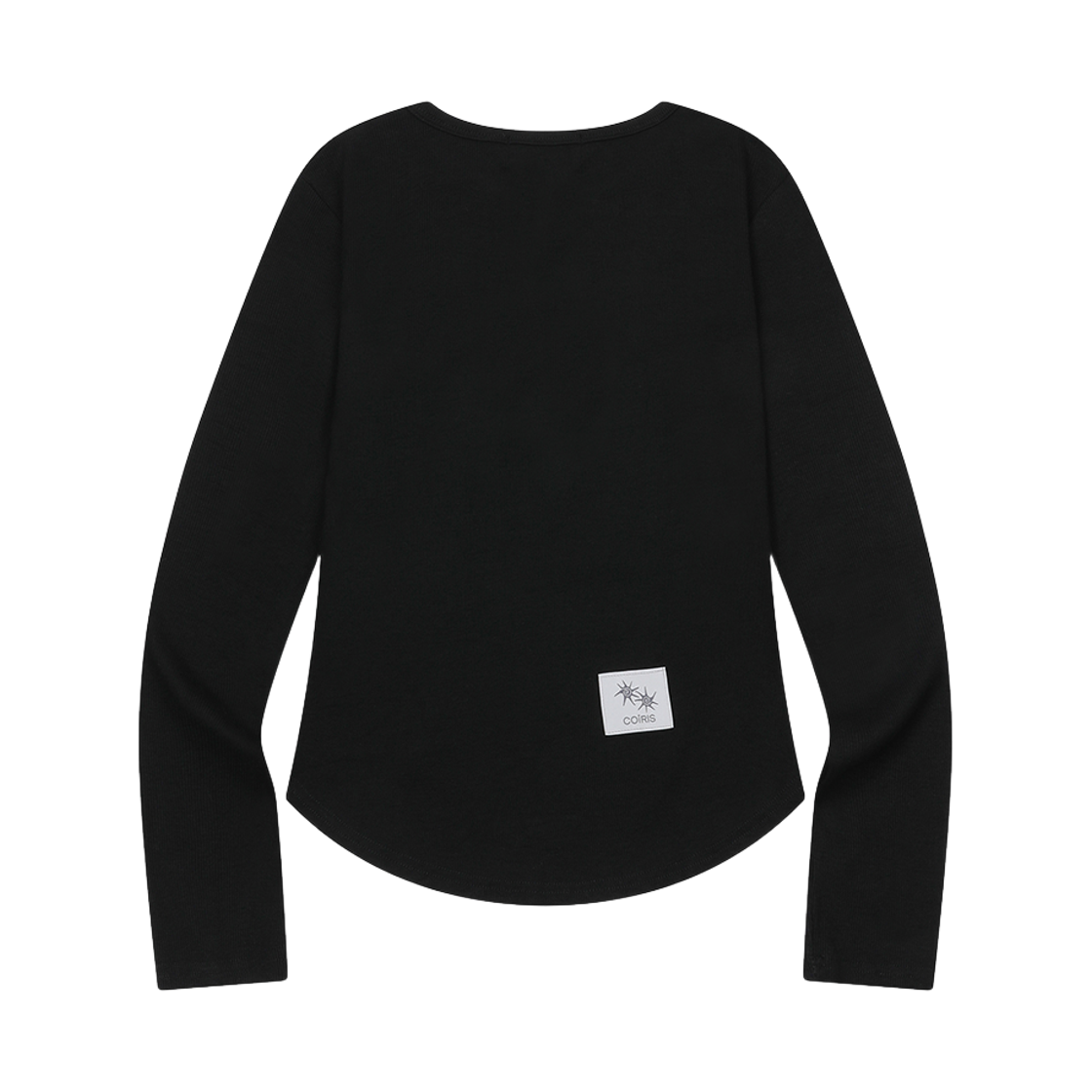 코이리스 아리나 버튼 긴팔 티 블랙(Coiris Arina Button Long Sleeve T Black) - 2