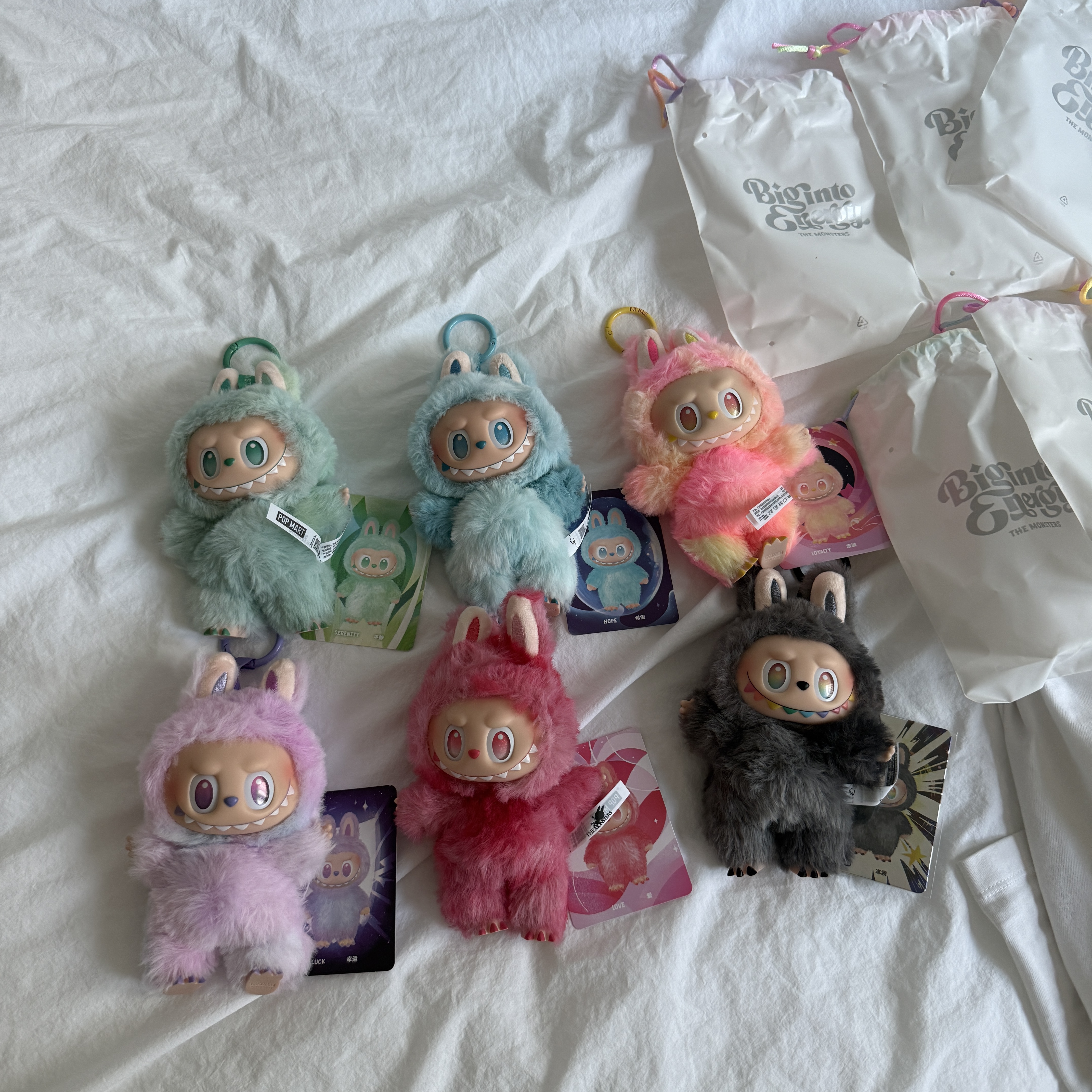 Pop Mart Labubu The Monsters Highlight Series Sealed Case (6 Blind Boxes) 착용 스타일 - 2