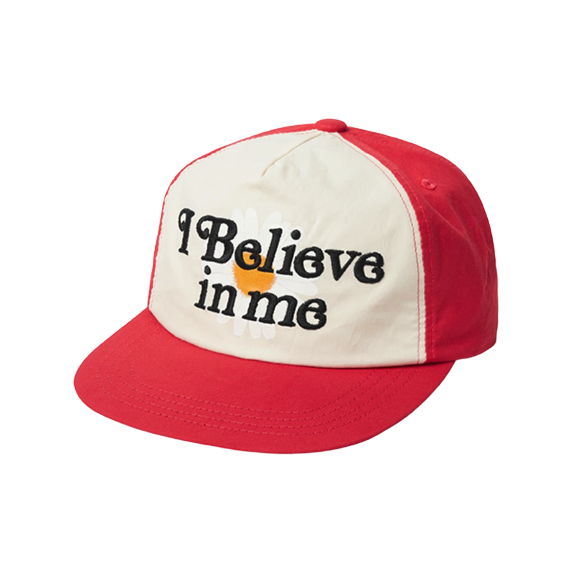 피스마이너스원 x 베르디 5 패널 볼캡 레드(Peaceminusone x Verdy 5 Panel Ball Cap Red) - 1