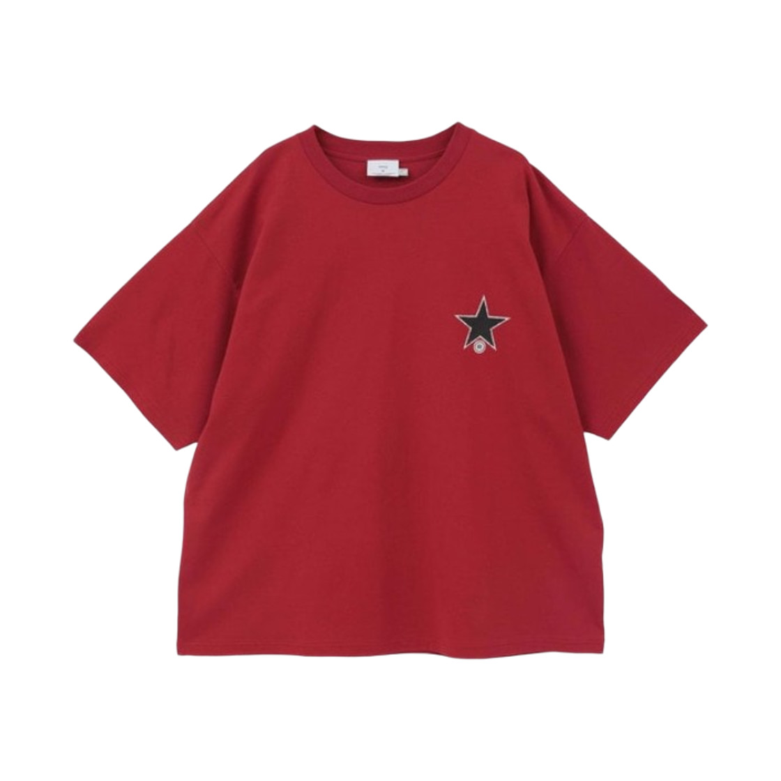 컨버스 도쿄 서클 플라워 로고 티셔츠 레드(Converse Tokyo Circle Flower Logo T-Shirt Red)