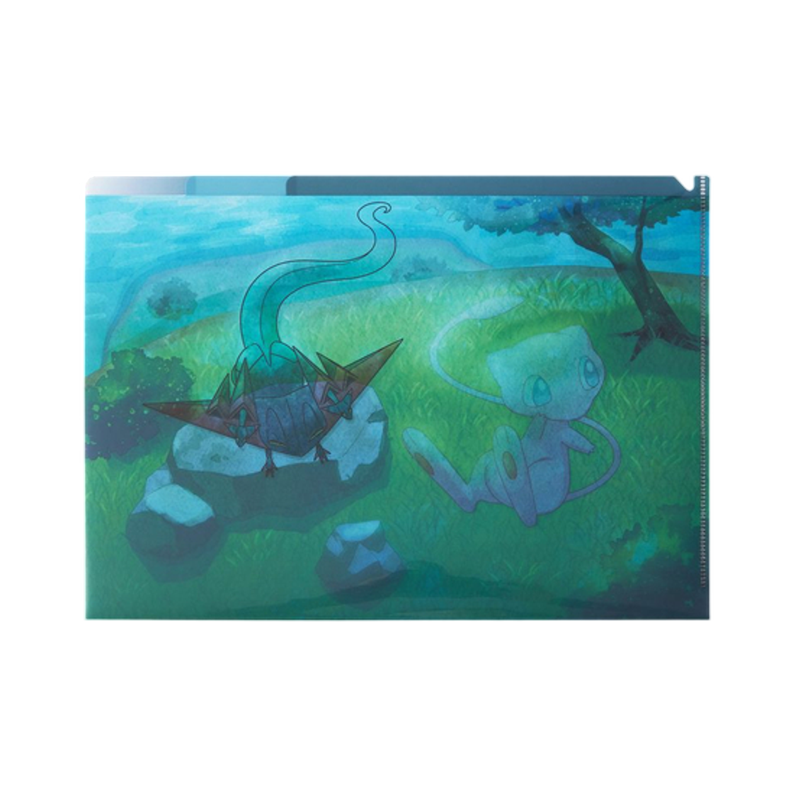 포켓몬센터 포켓 클리어파일 세트 인비저블 투 미 드래펄트(Pokemon Center Pocket Clear File Set Invisible to Me Dragapult)