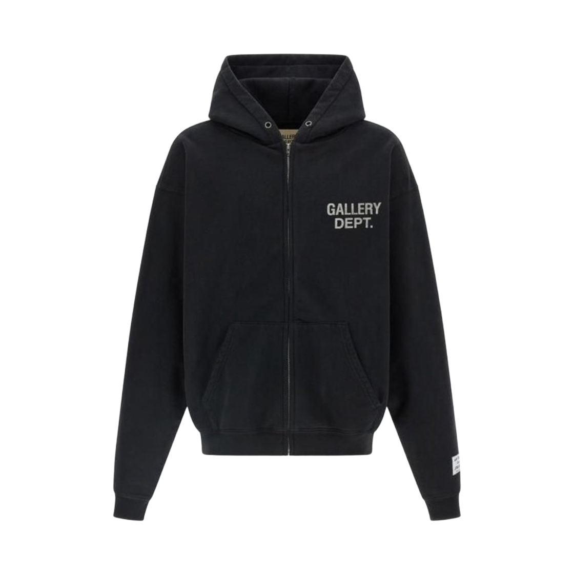 갤러리 디파트먼트 90'S 풀 집 블랙(Gallery Dept. 90'S Full Zip Black)