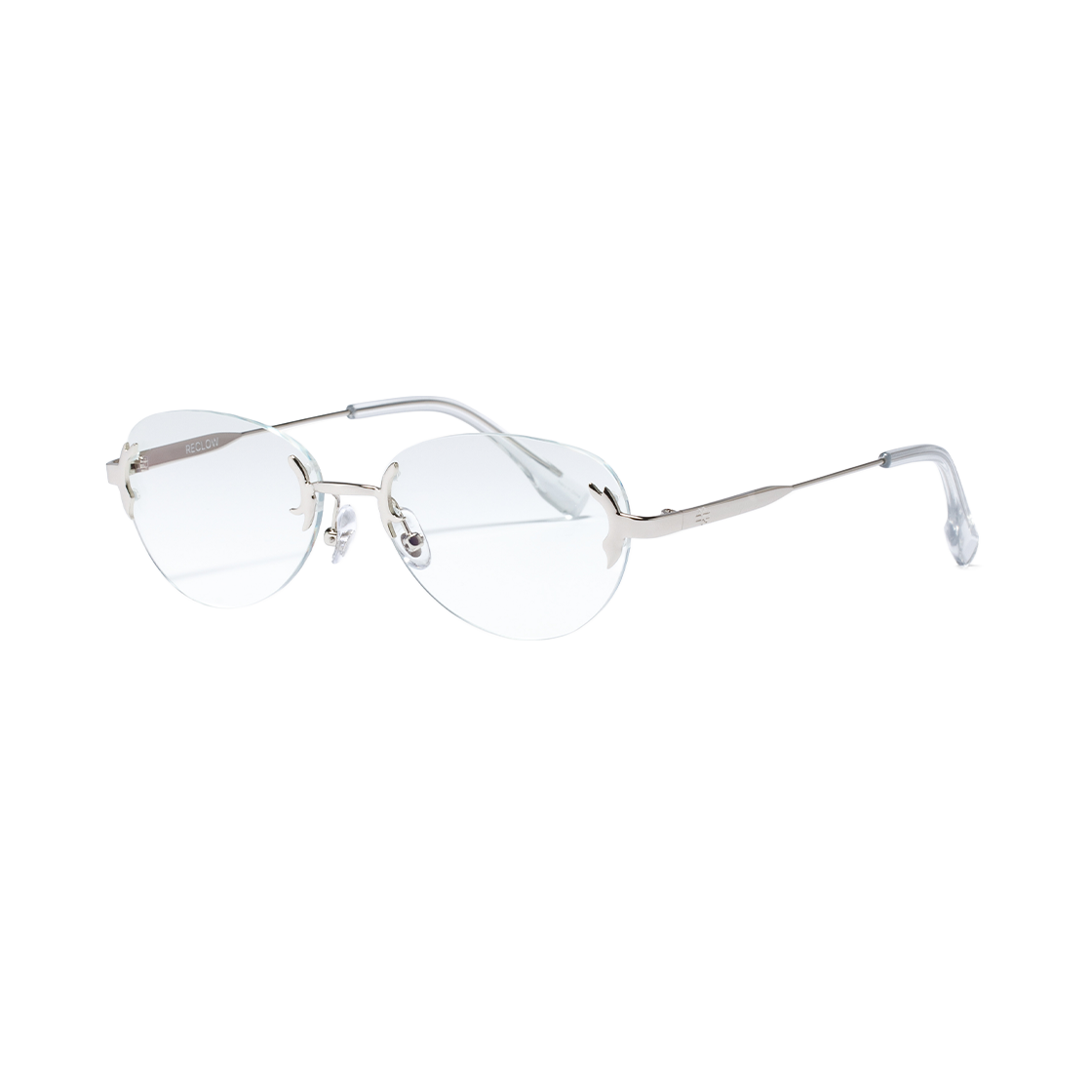 리끌로우 BOBO 블루라이트 안경 실버(RECLOW BOBO Blue Light Glasses Silver) - 3