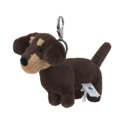 Jellycat Otto Sausage Dog Bag Charm Brown