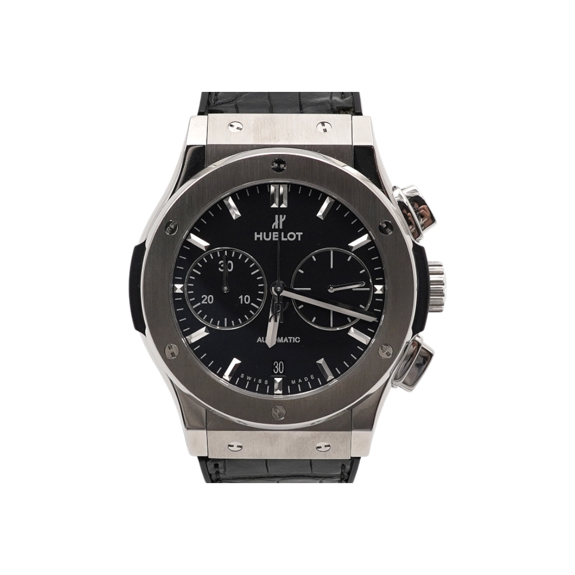 ITVAHFTDB5Q7 Hublot Classic Fusion Chronograph Rubber Strap Automatic Men Watch