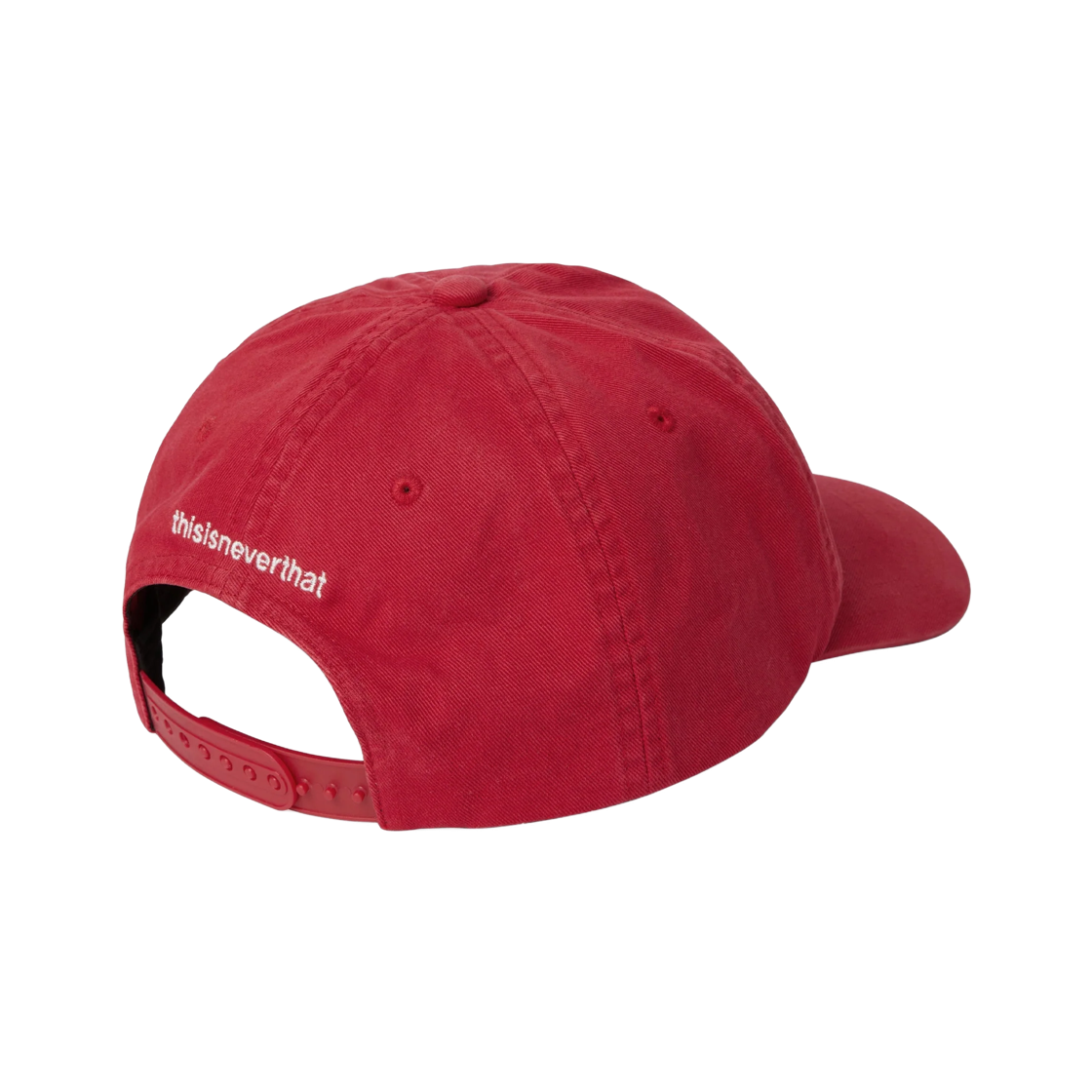디스이즈네버댓 x 피자 슬라이스 스크립트 로고 캡 레드(Thisisneverthat x Pizza Slice Script Logo Cap Red) - 3