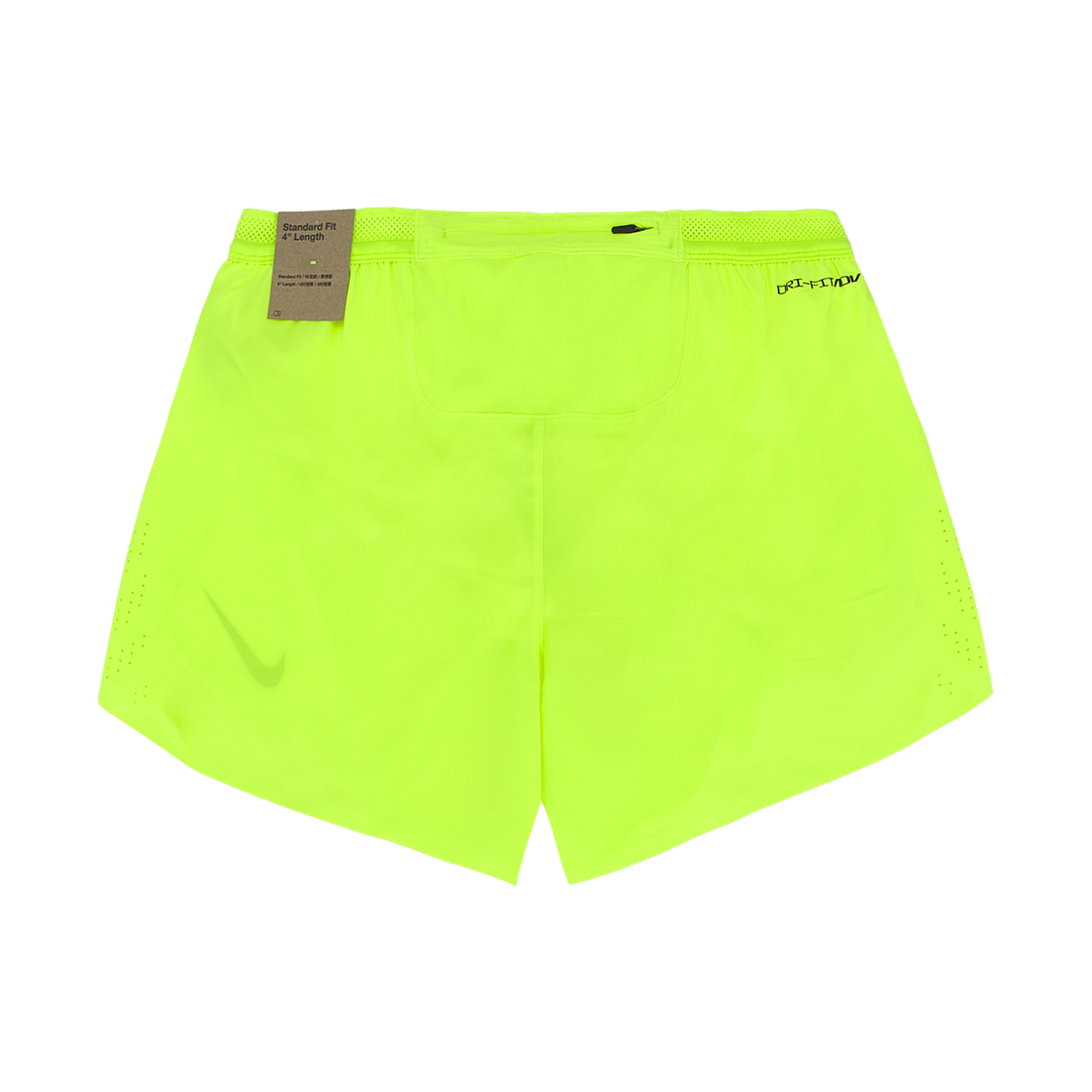 나이키 에어로스위프트 드라이핏 ADV 4인치 브리프 라인드 러닝 쇼츠 볼트 블랙 - US/EU(Nike Aeroswift Dri-Fit ADV 4 Inch Brief Lined Running Shorts Volt Black - US/EU) - 2