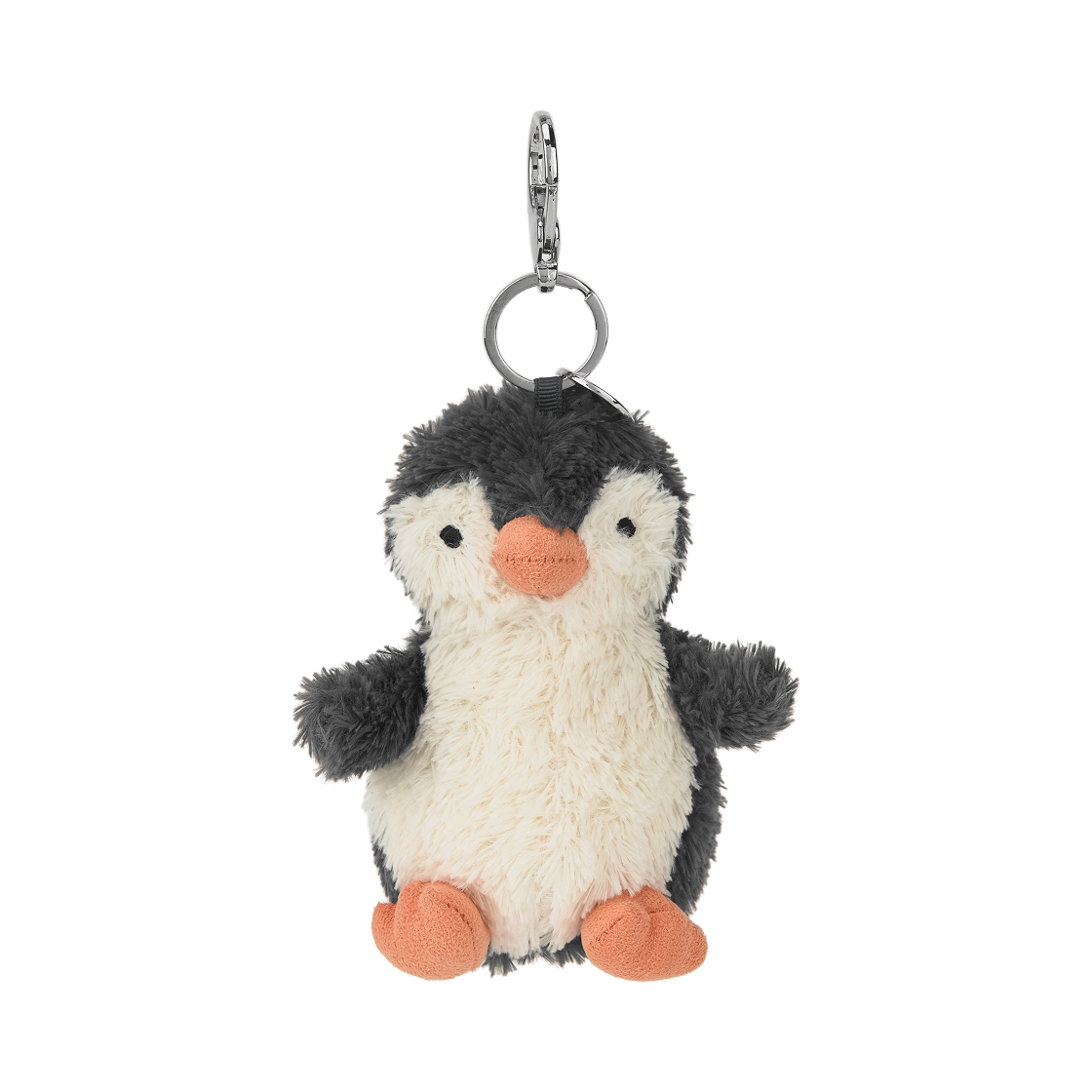 젤리캣 피넛 펭귄 백 참 블랙(Jellycat Peanut Penguin Bag Charm Black)