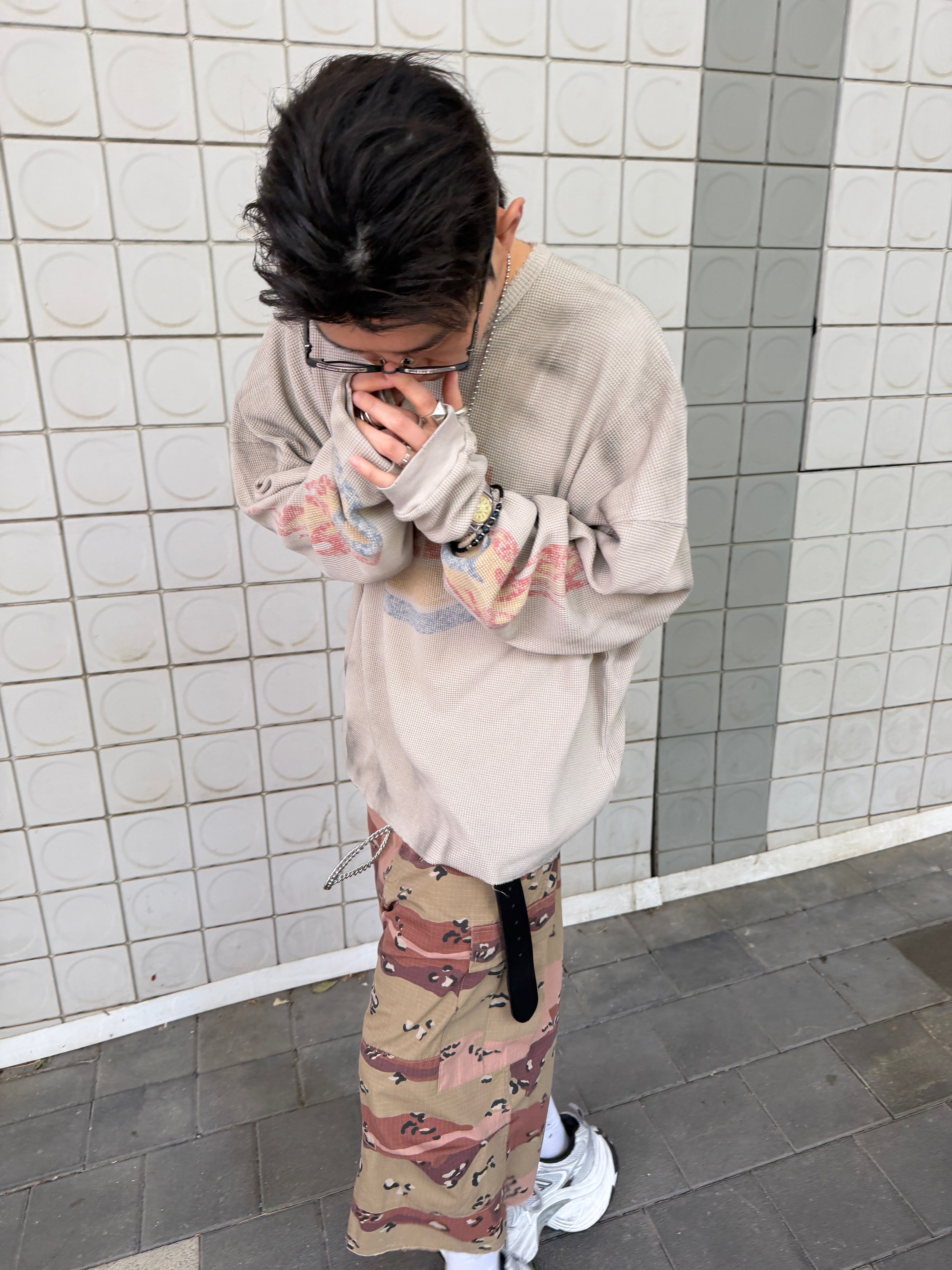 qualisartifexpereo Whopper Longsleeves, qualisartifexpereo Scavenger Shorts 착용 스타일 - 8