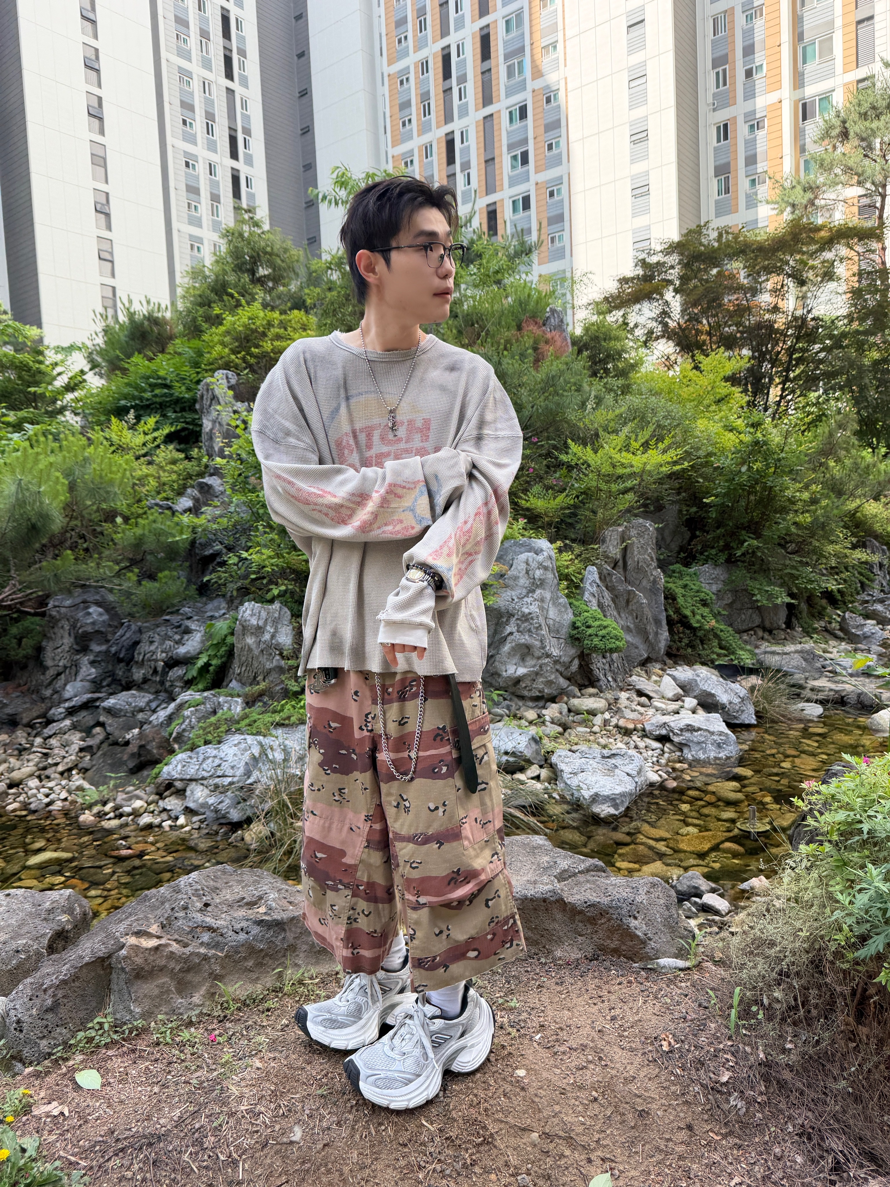 qualisartifexpereo Whopper Longsleeves, qualisartifexpereo Scavenger Shorts 착용 스타일 - 2