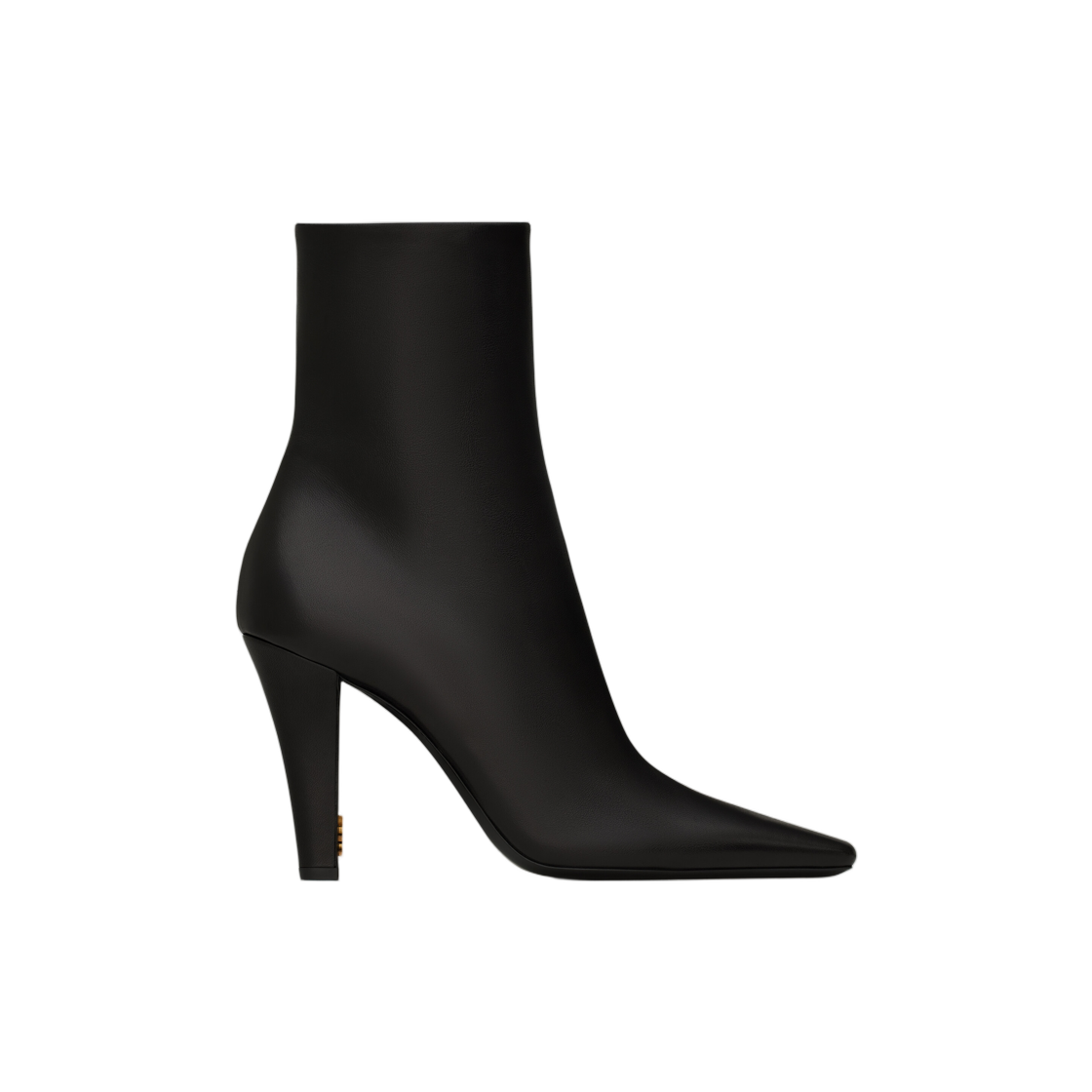 (W) 생로랑 질 부티 스무스 레더 블랙((W) Saint Laurent Jill Booties in Smooth Leather Black) - 1