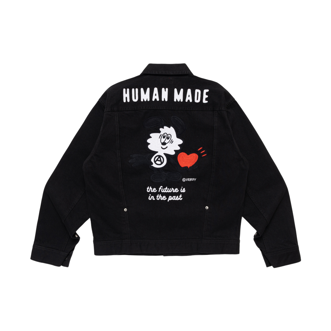 휴먼 메이드 x 베르디 x 롯데 뮤지엄 워크 자켓 블랙(Human Made x Verdy x Lotte Museum Work Jacket Black)
