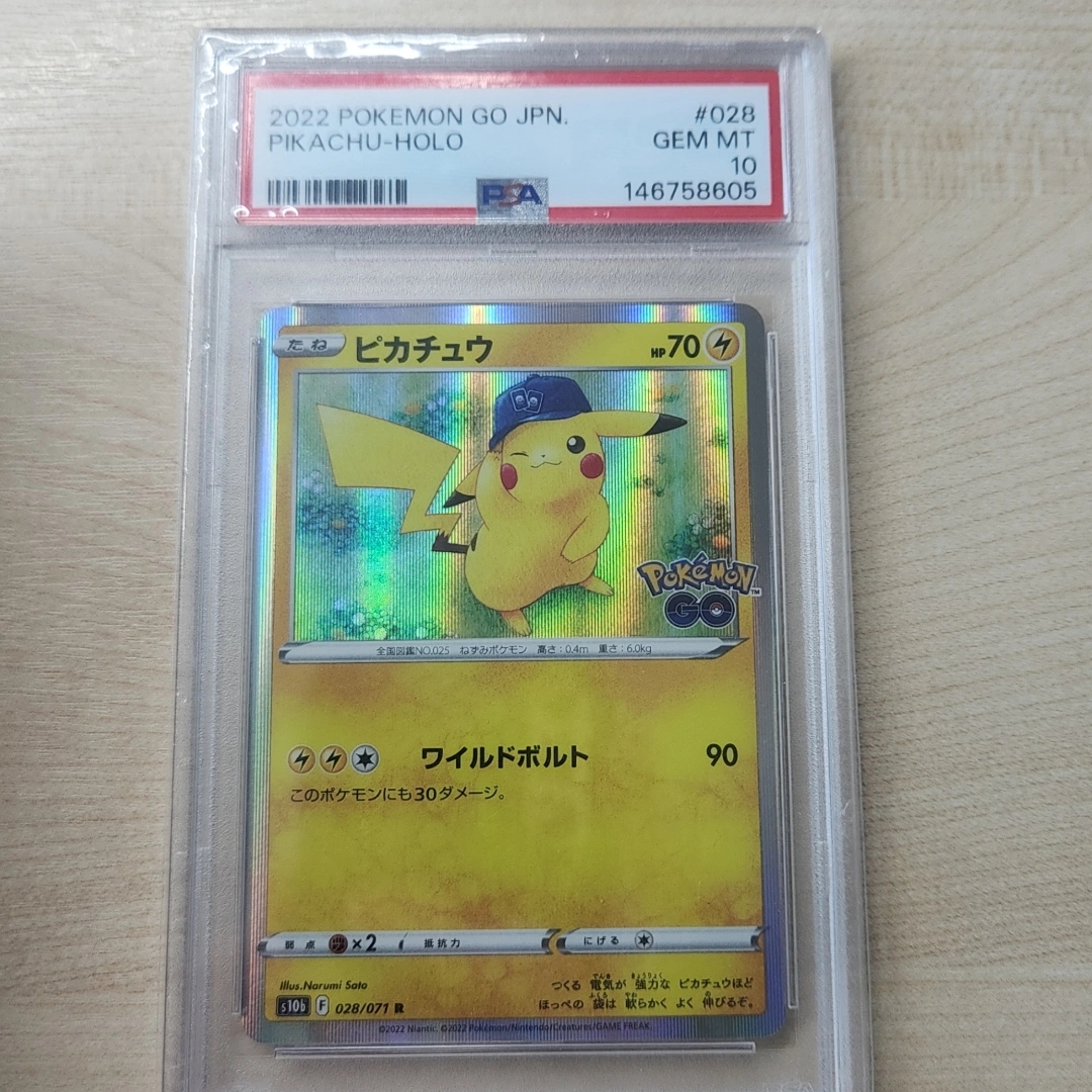 Pokemon TCG Pikachu R Pokemon GO (Japanese Ver.) 착용 스타일