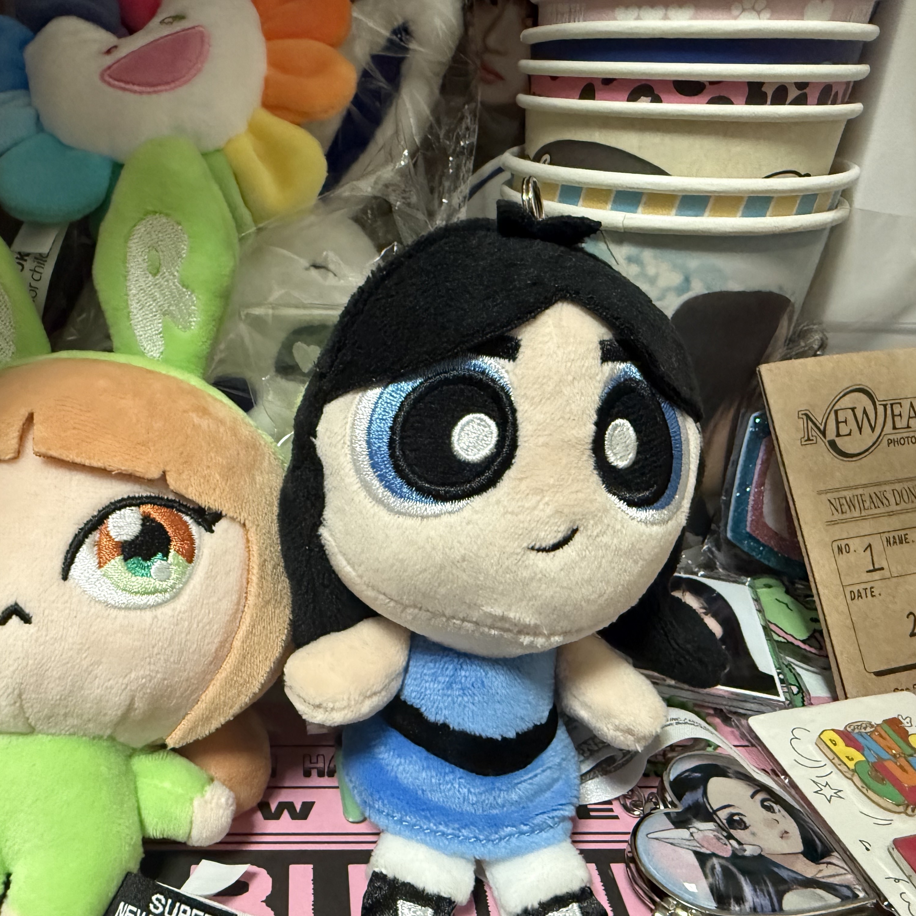 Newjeans x The Powerpuff Girls Bag Charm Minji 착용 스타일