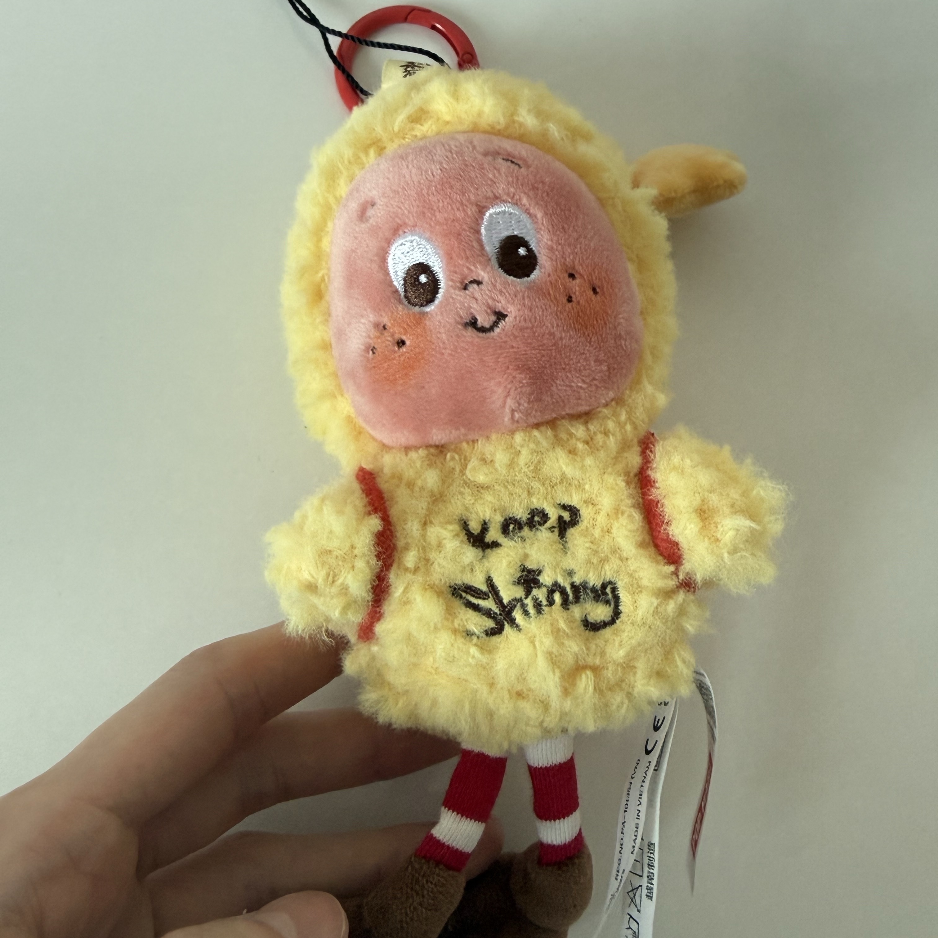 Pop Mart Twinkle Twinkle Sweet Dreams Forecast Series Plush Pendant Keep Shining (Opened Case) 착용 스타일