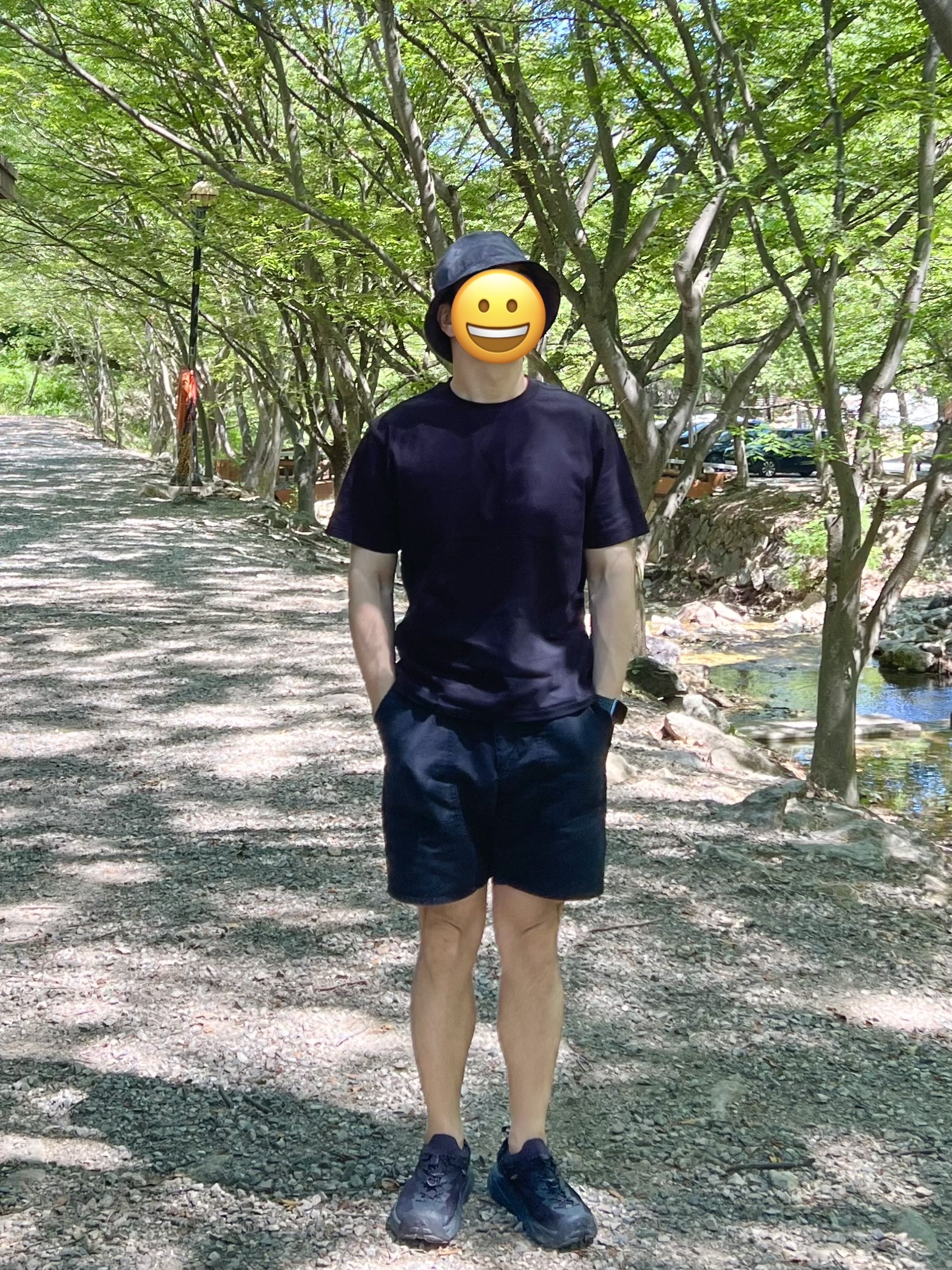 Nike NRG Bucket Hat Black, Dimitri Black Everyone's Single Stitch Short Sleeve T-Shirt Coolmax Fabric Henley Neck Black 착용 스타일 - 2