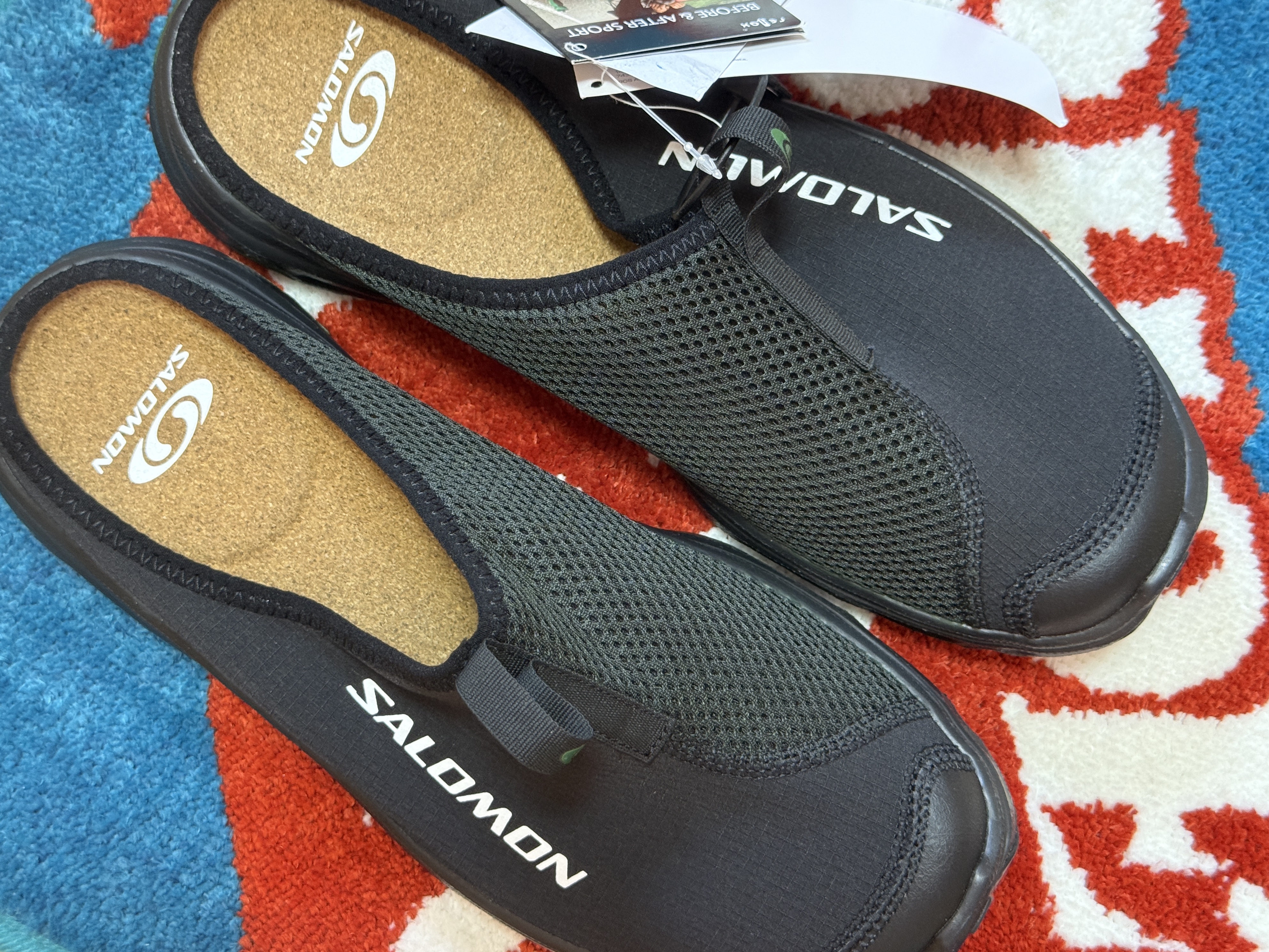 Salomon Rx Slide 3.0 Black 착용 스타일 - 1