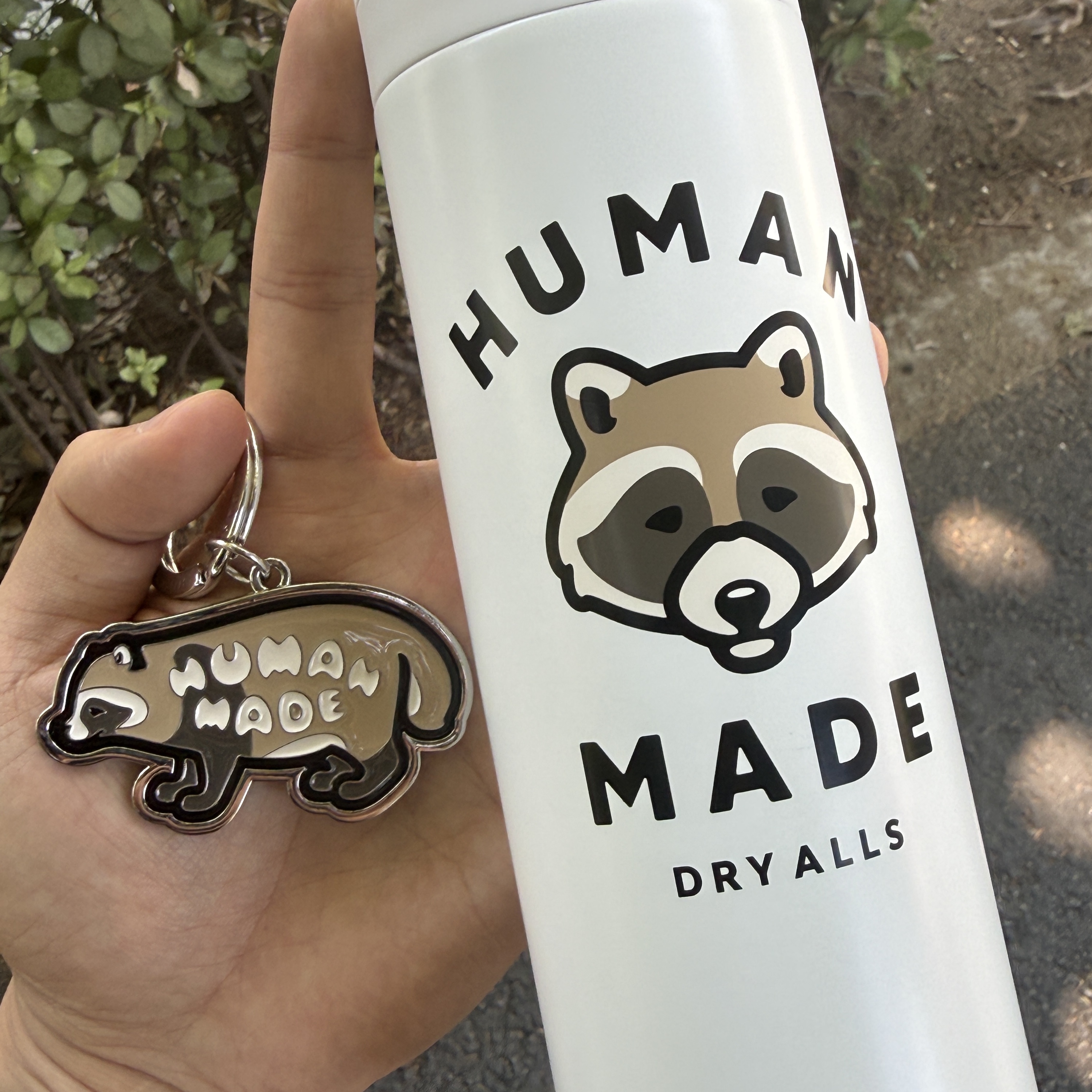 Human Made Animal Graphic T-Shirt Jamsil Black, Human Made x Verdy Graphic T-Shirt White - Jamsil Store Exclusvie 착용 스타일 - 3
