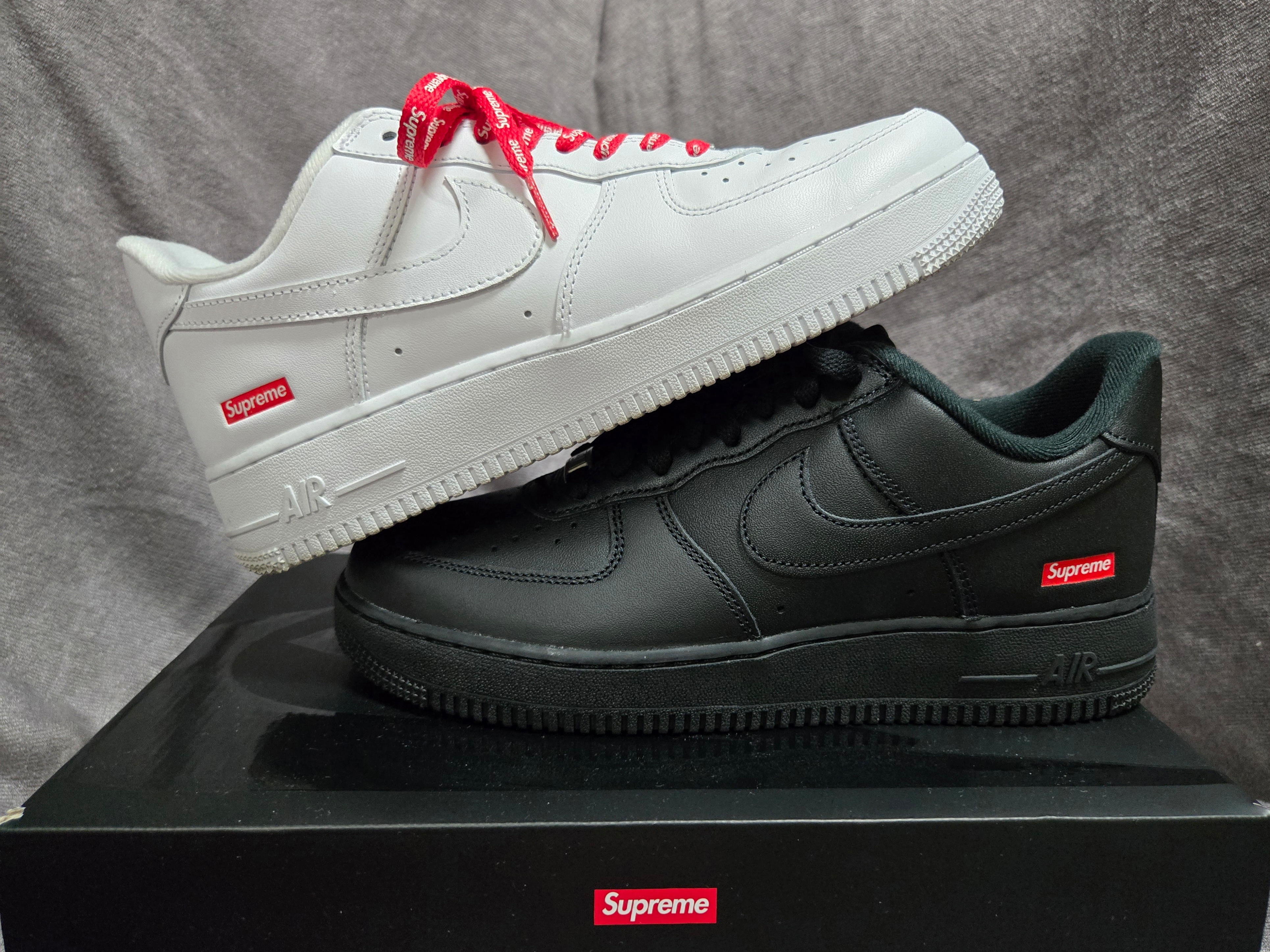 Nike x Supreme Air Force 1 Low Black, Nike x Supreme Air Force 1 Low Black 착용 스타일 - 4
