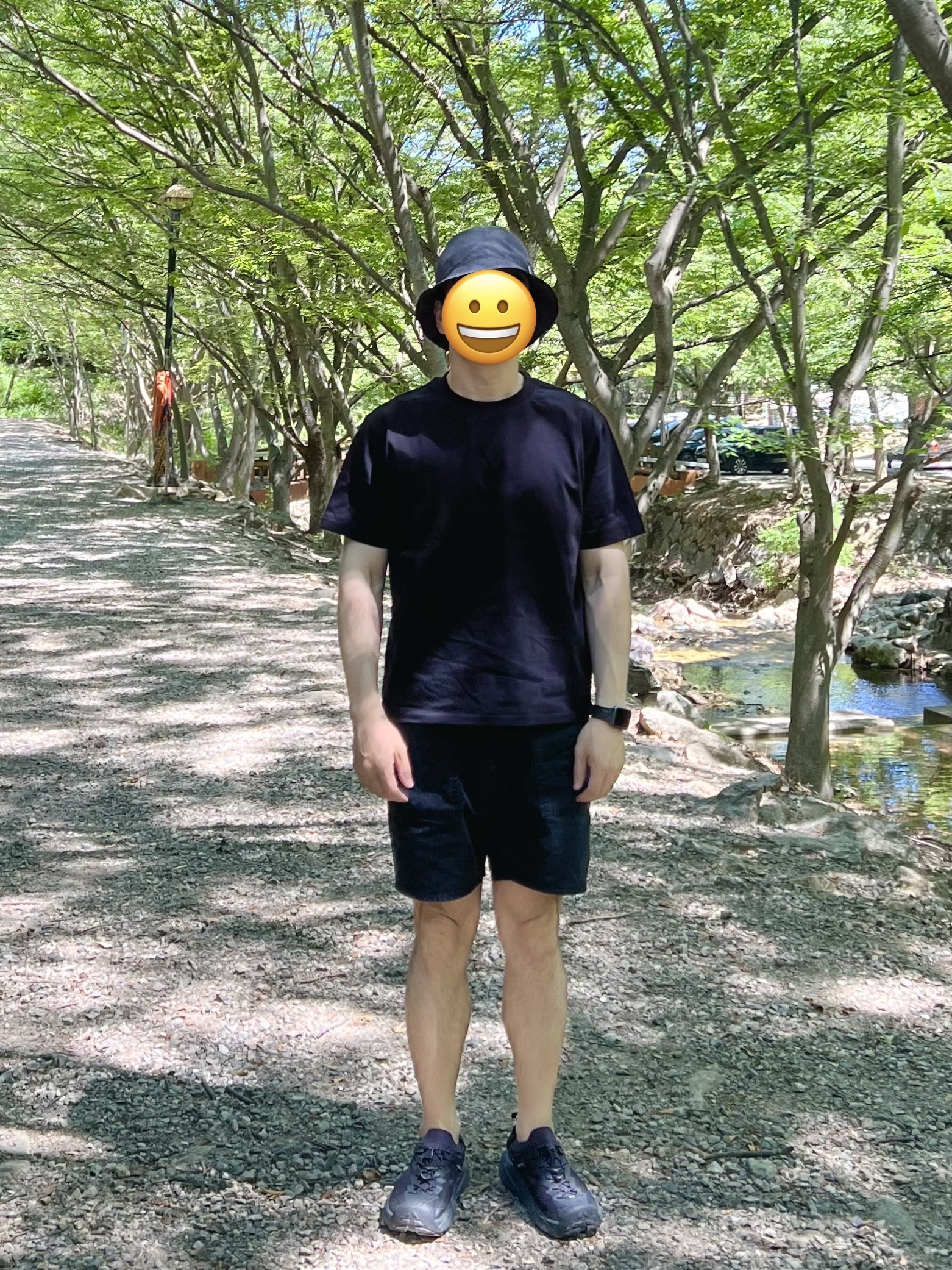 Nike NRG Bucket Hat Black, Dimitri Black Everyone's Single Stitch Short Sleeve T-Shirt Coolmax Fabric Henley Neck Black 착용 스타일 - 1