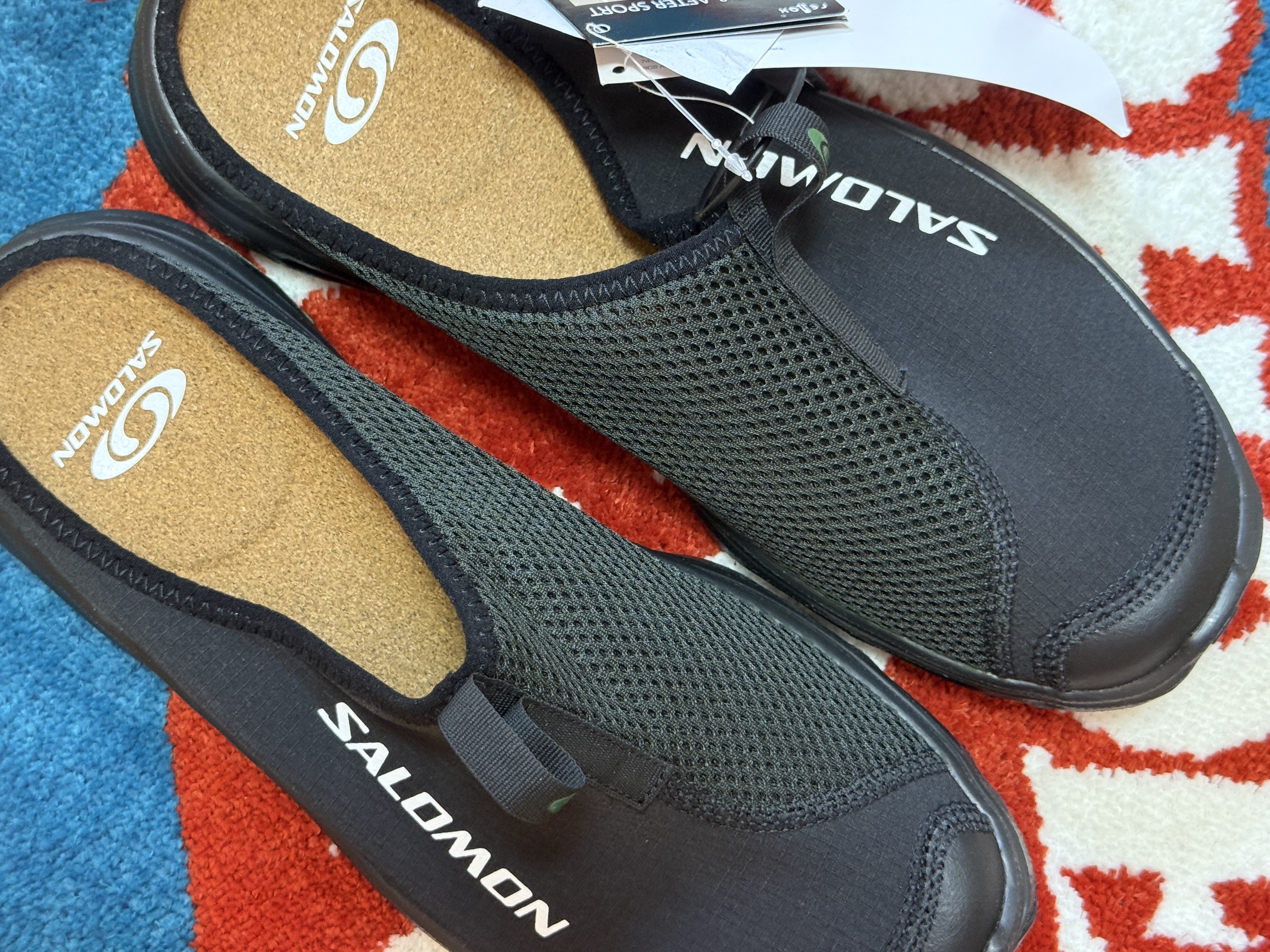 Salomon Rx Slide 3.0 Black 착용 스타일 - 3