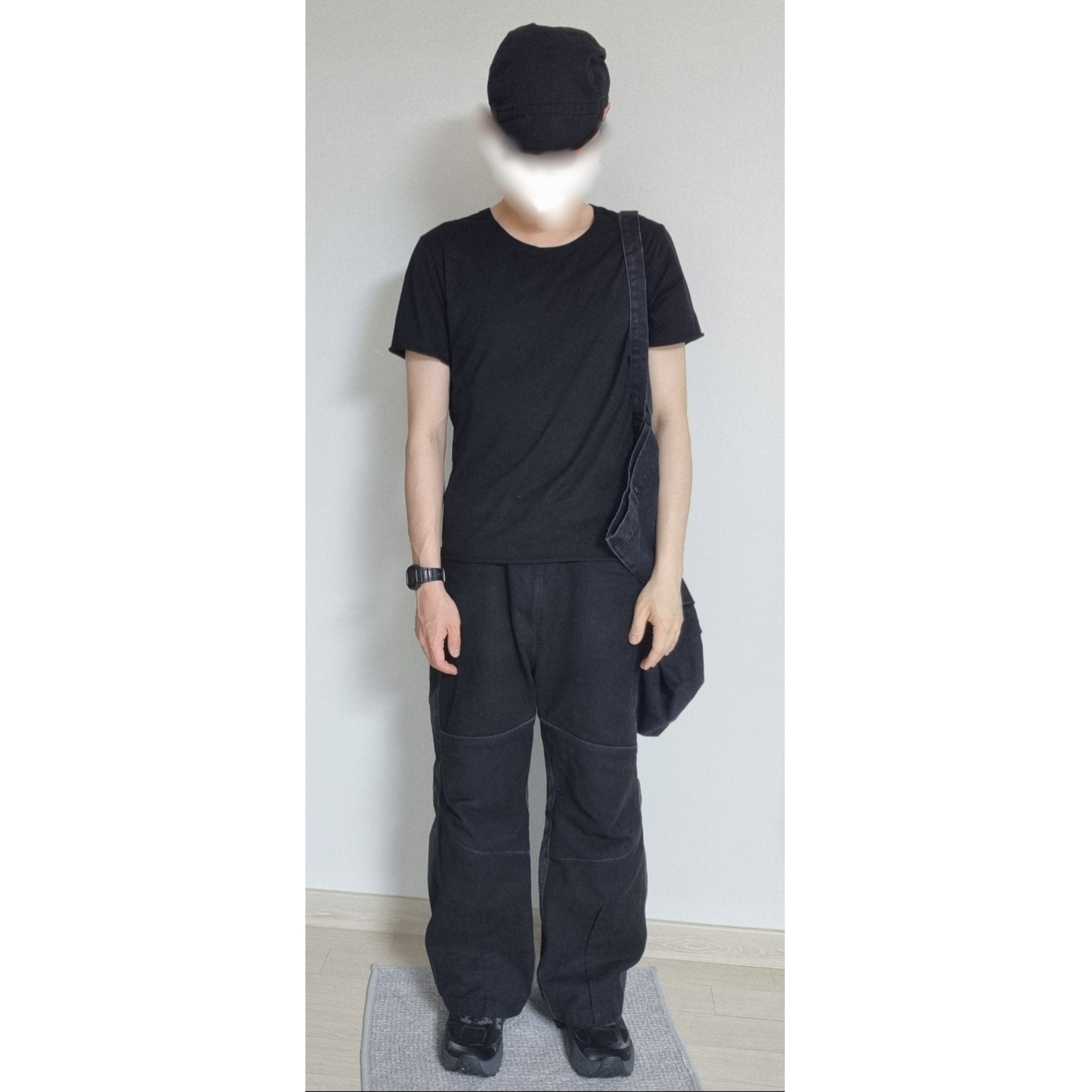 Hoka x Xlim Mafate Speed 2 TS Black Charcoal, Xlim Ep.6 04 Trousers Black 착용 스타일 - 3