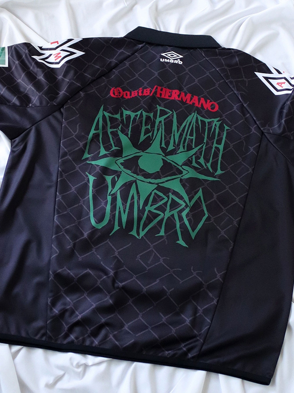 Atm X Umbro Football Jersey Black 착용 스타일 - 2