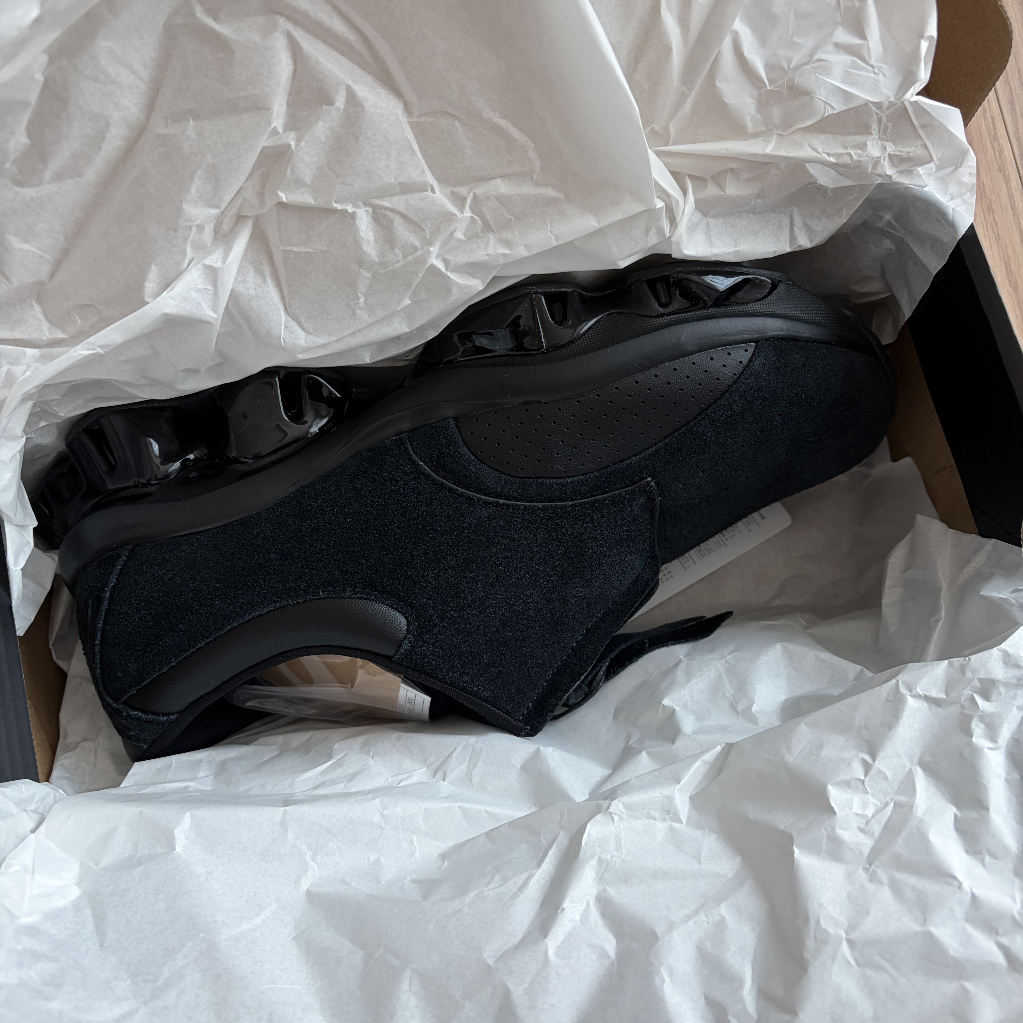 Asics x Studio Nicholson Gel-Kinetic SP Black, Polyteru x Oofos OOriginal + Black 착용 스타일 - 1