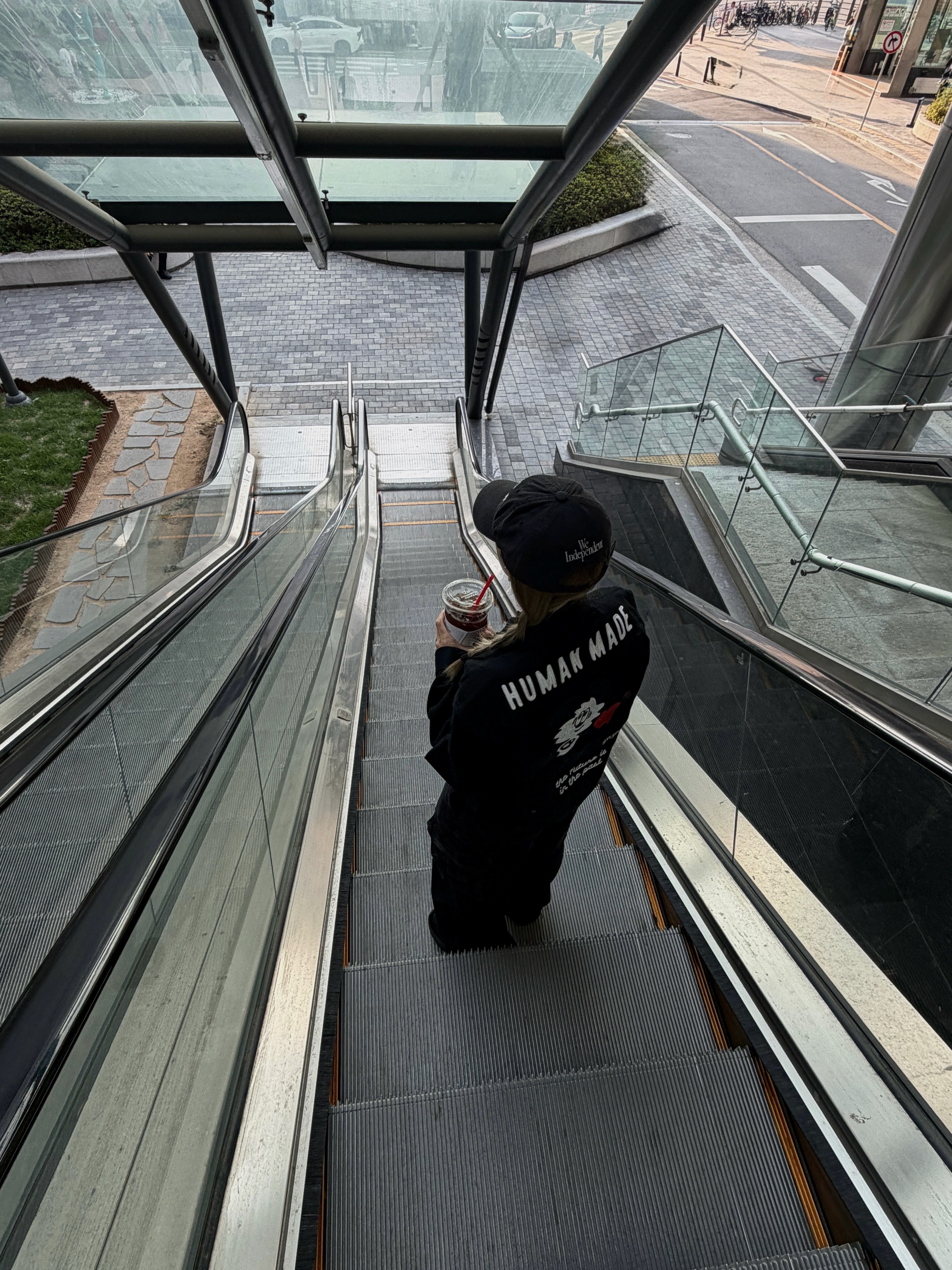 Human Made x Verdy x Lotte Museum Work Jacket Black 착용 스타일