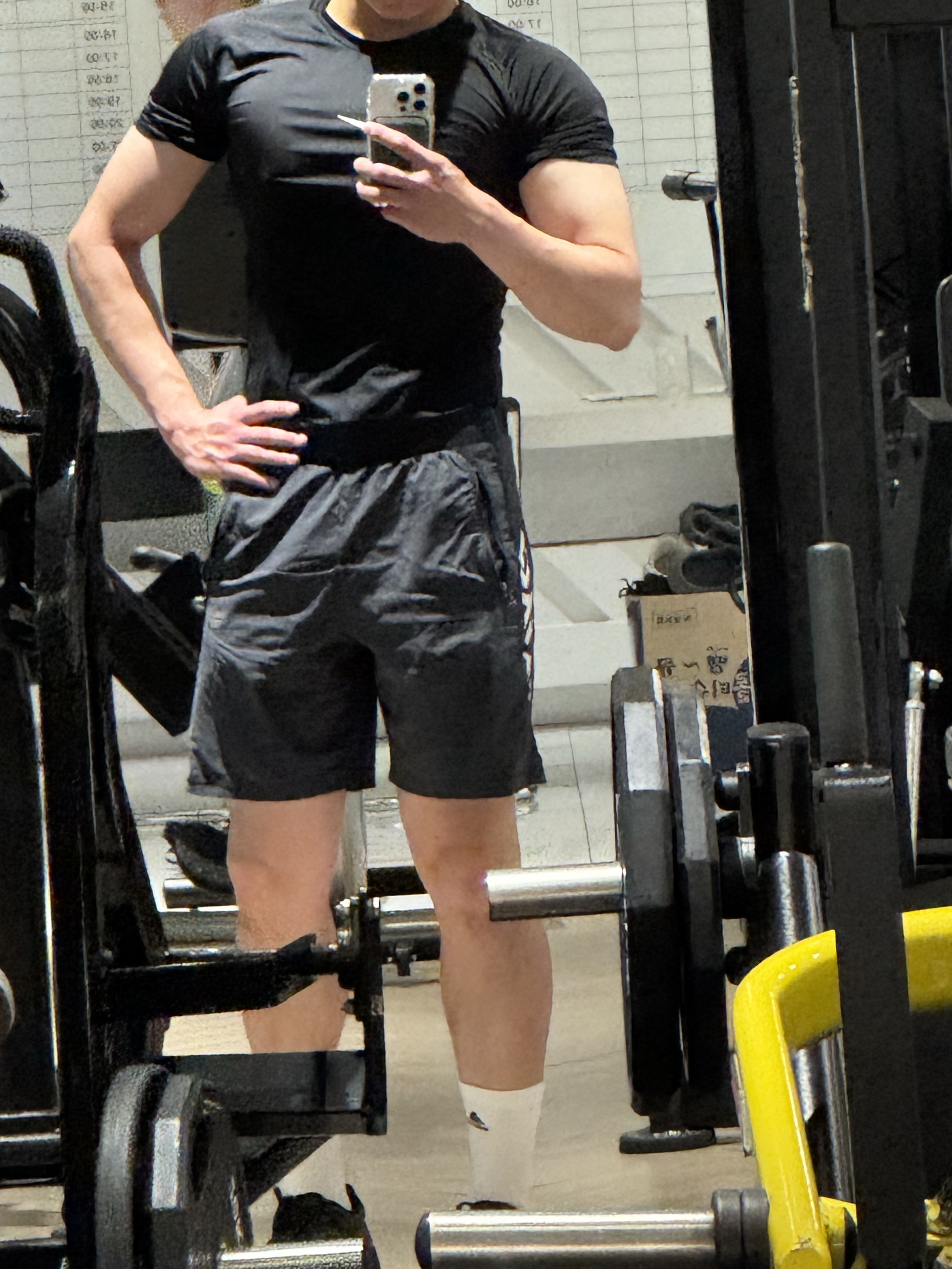 Nike Pro Dri-Fit Short Sleeve Fitness Top Black - Asia 착용 스타일