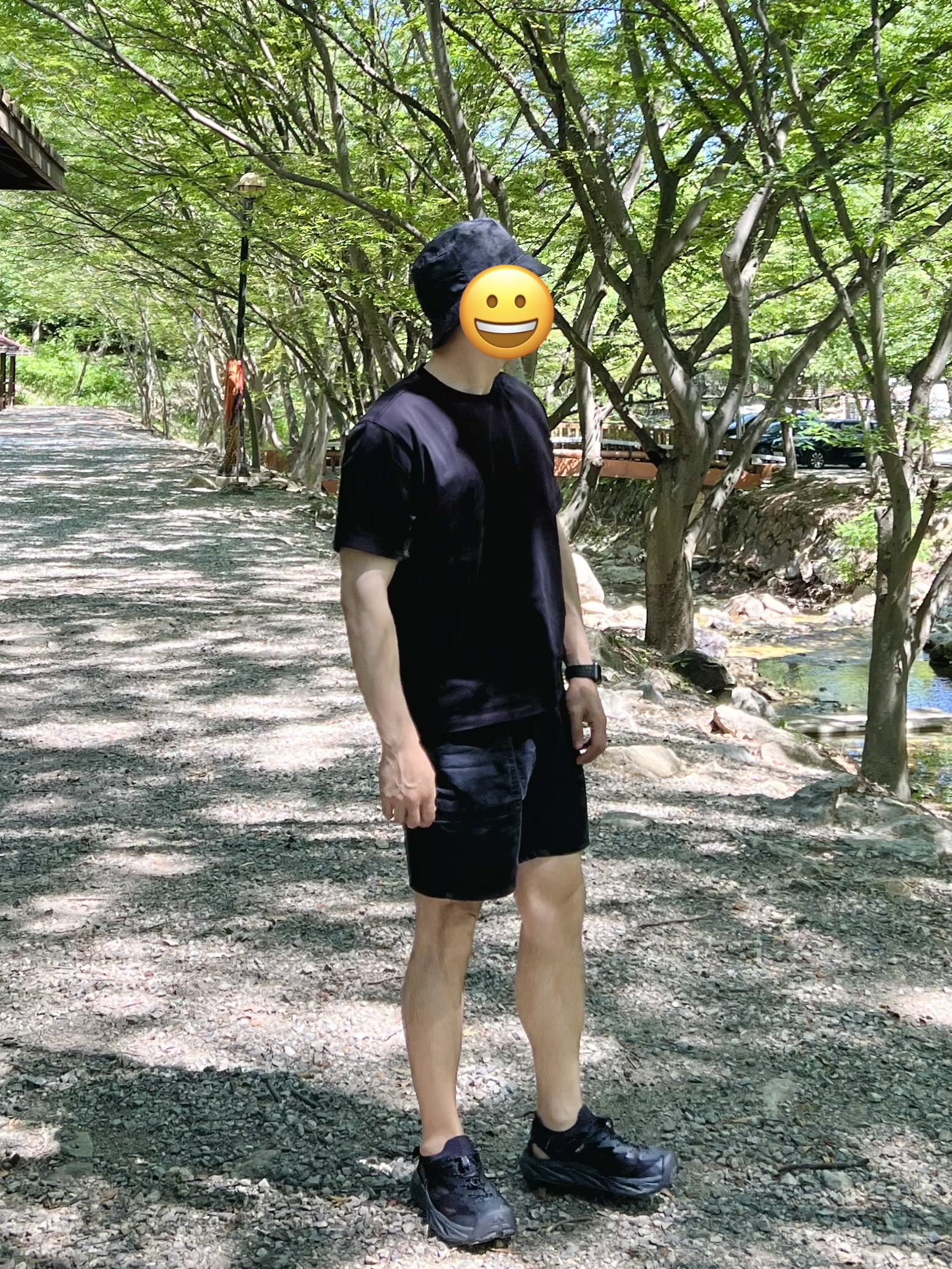 Nike NRG Bucket Hat Black, Dimitri Black Everyone's Single Stitch Short Sleeve T-Shirt Coolmax Fabric Henley Neck Black 착용 스타일 - 3