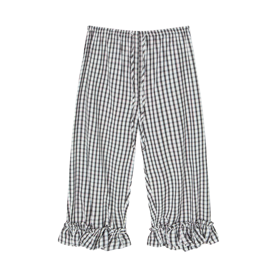 HF26BPT016BK HIGHTIDE FRANKIE Pattern Capri Pants Black
