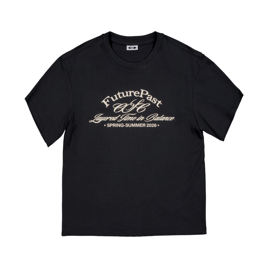씨에스씨 클래식 숏 슬리브 티셔츠 블랙(CSC Classic Short Sleeve T-Shirt Black)