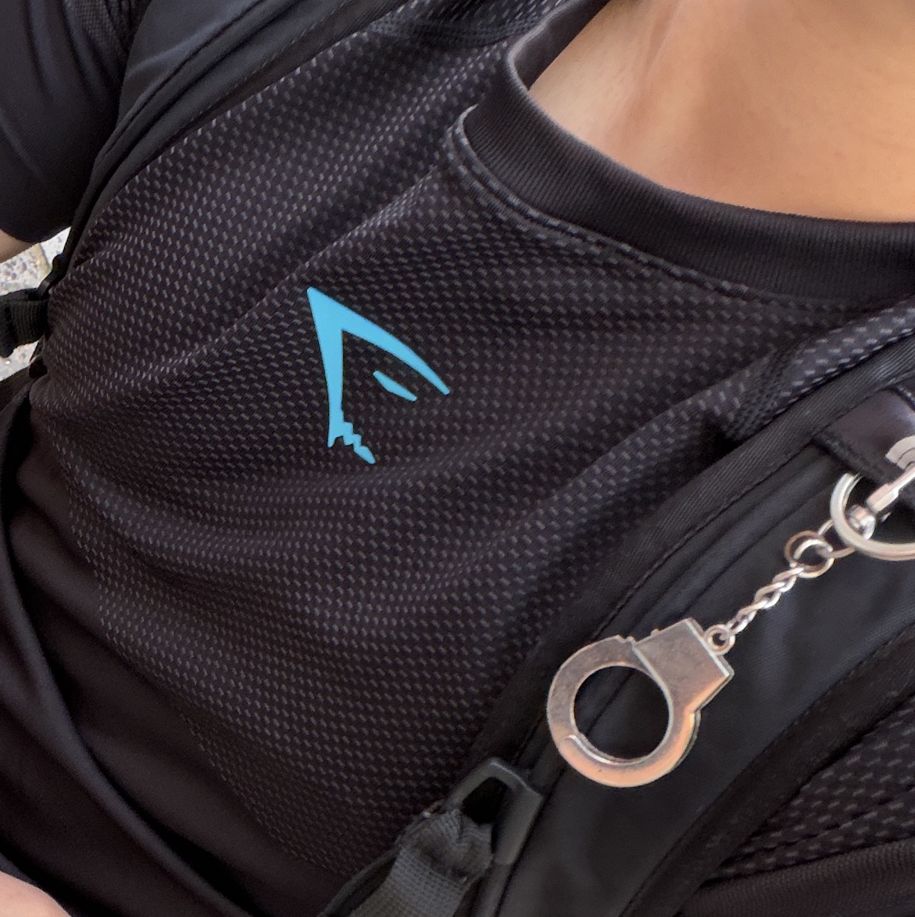 Gymshark Onyx 5.0 Seamless T-Shirt Black Onyx Grey 착용 스타일